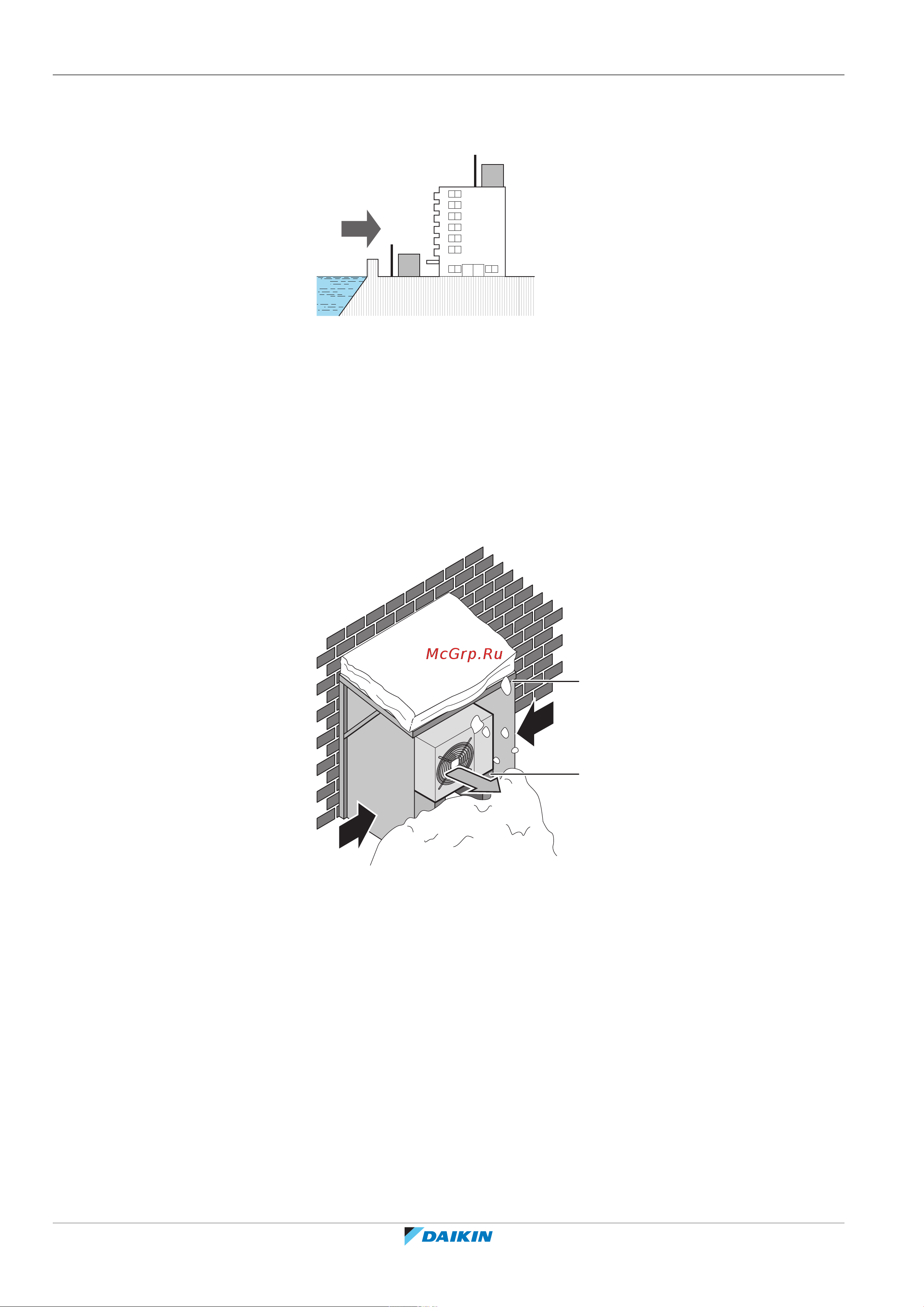 Daikin EHYHBX08AFV3 [42/252] Additional installation site requirements of the outdoor unit in cold climates