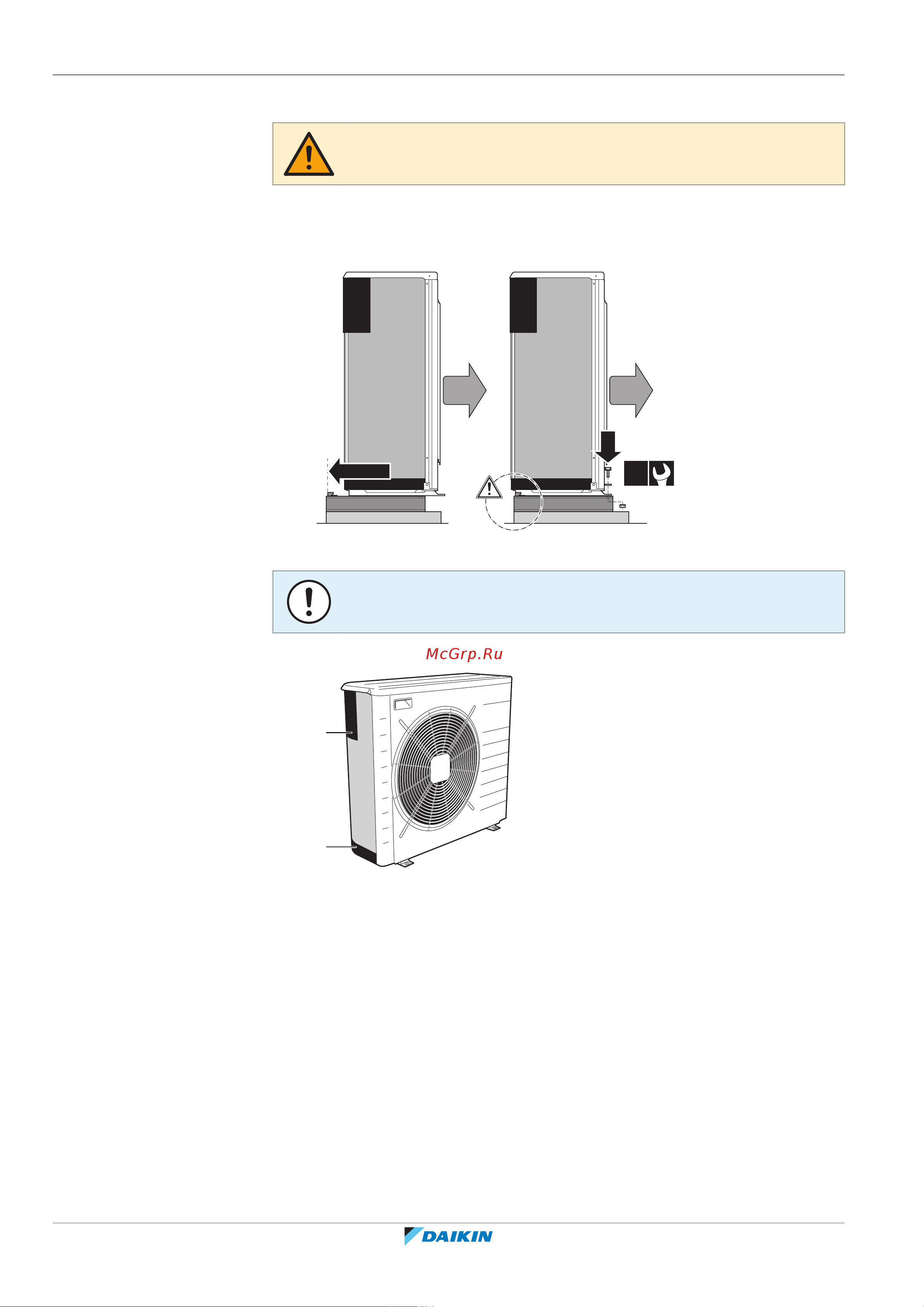 Daikin EHYHBX08AFV3 [62/252] To install the outdoor unit