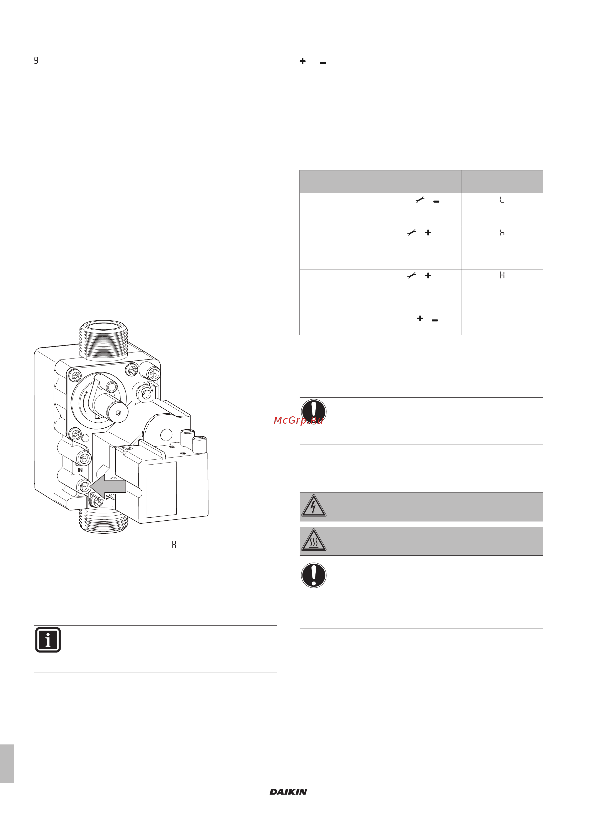 Daikin EHYKOMB33AA [30/44] Пусконаладка