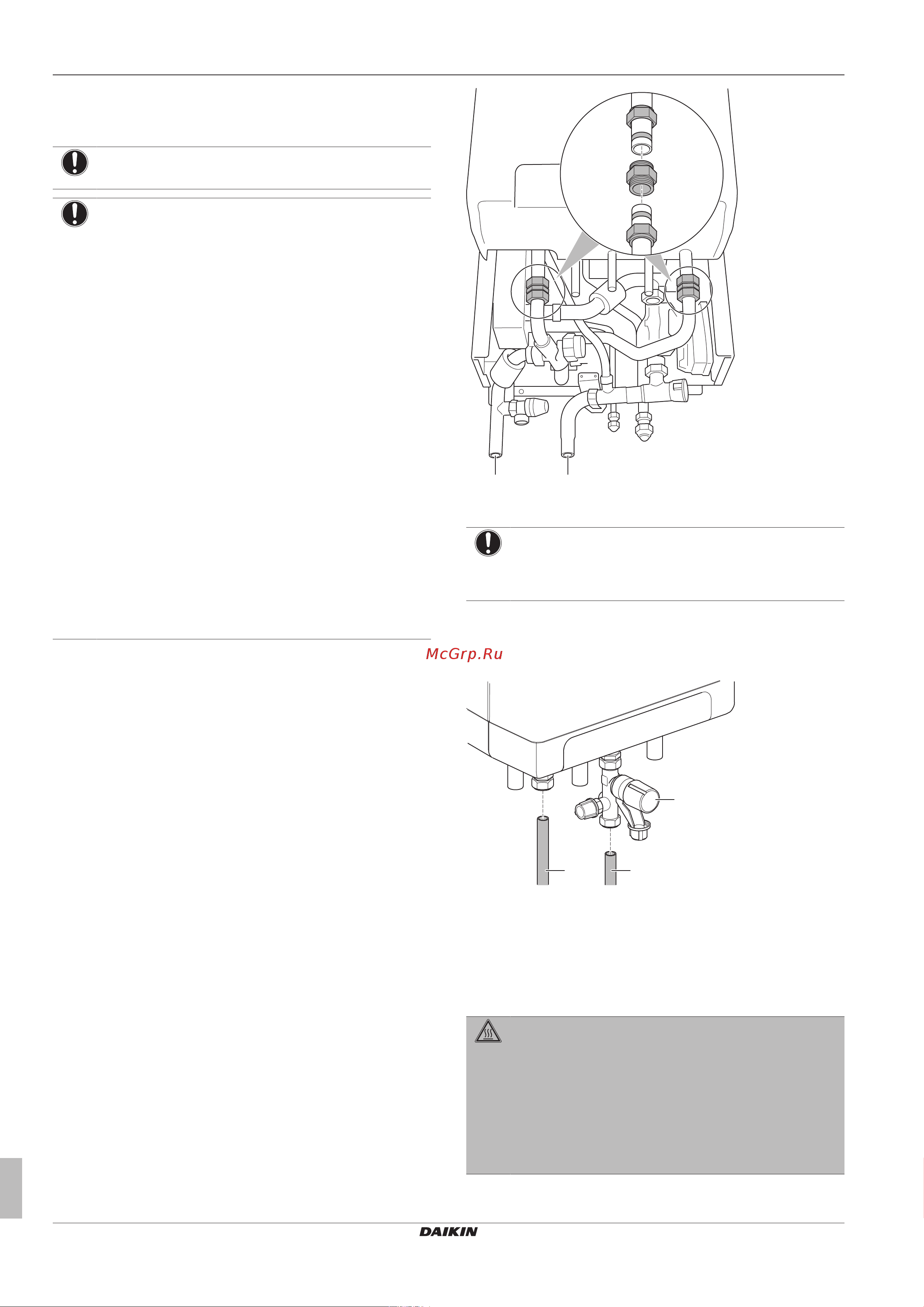 Daikin EHYKOMB33AA2A [32/108] Installation