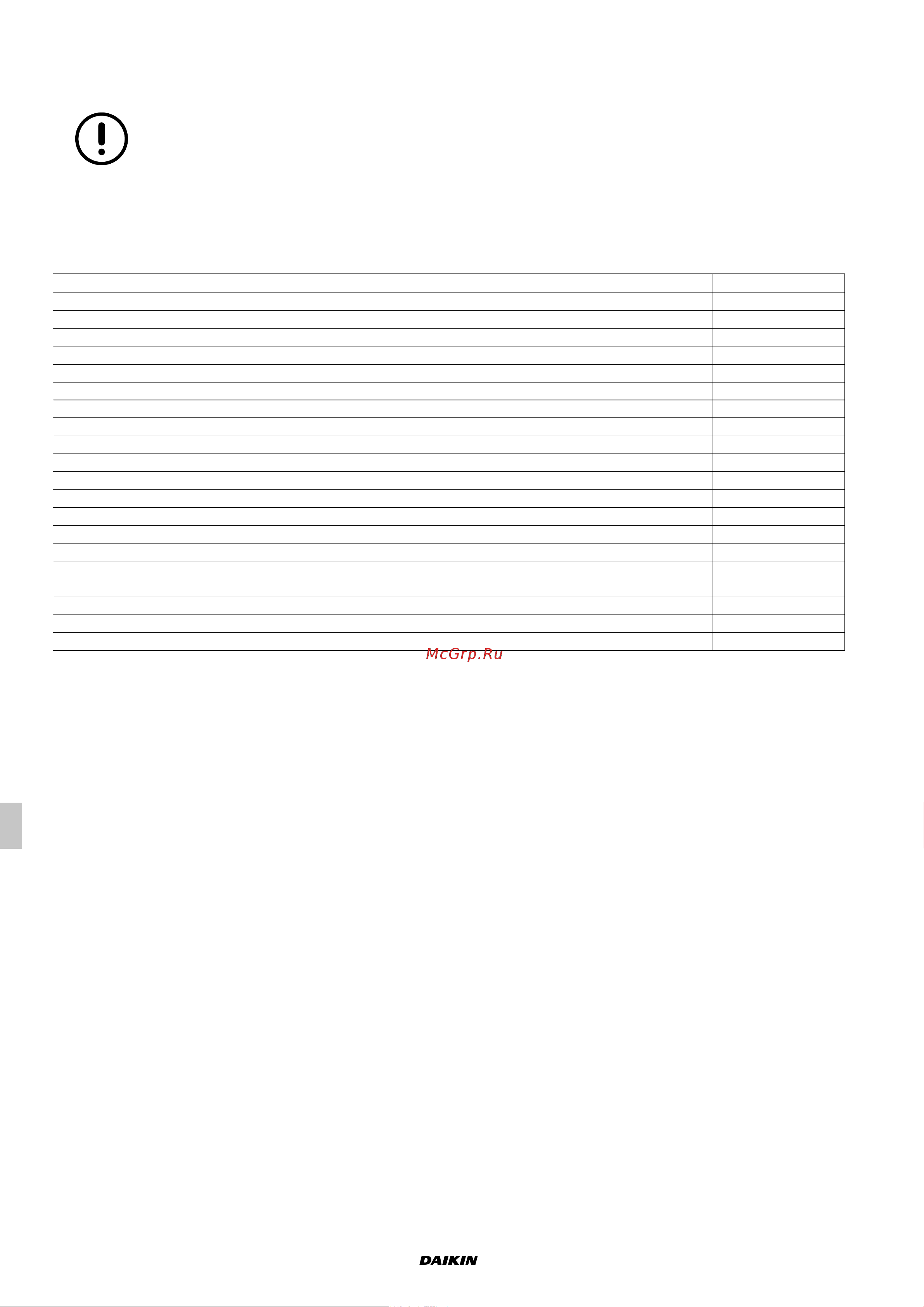 Daikin UATYA180BFC2Y1 [122/534] Débit d eau aux échangeurs