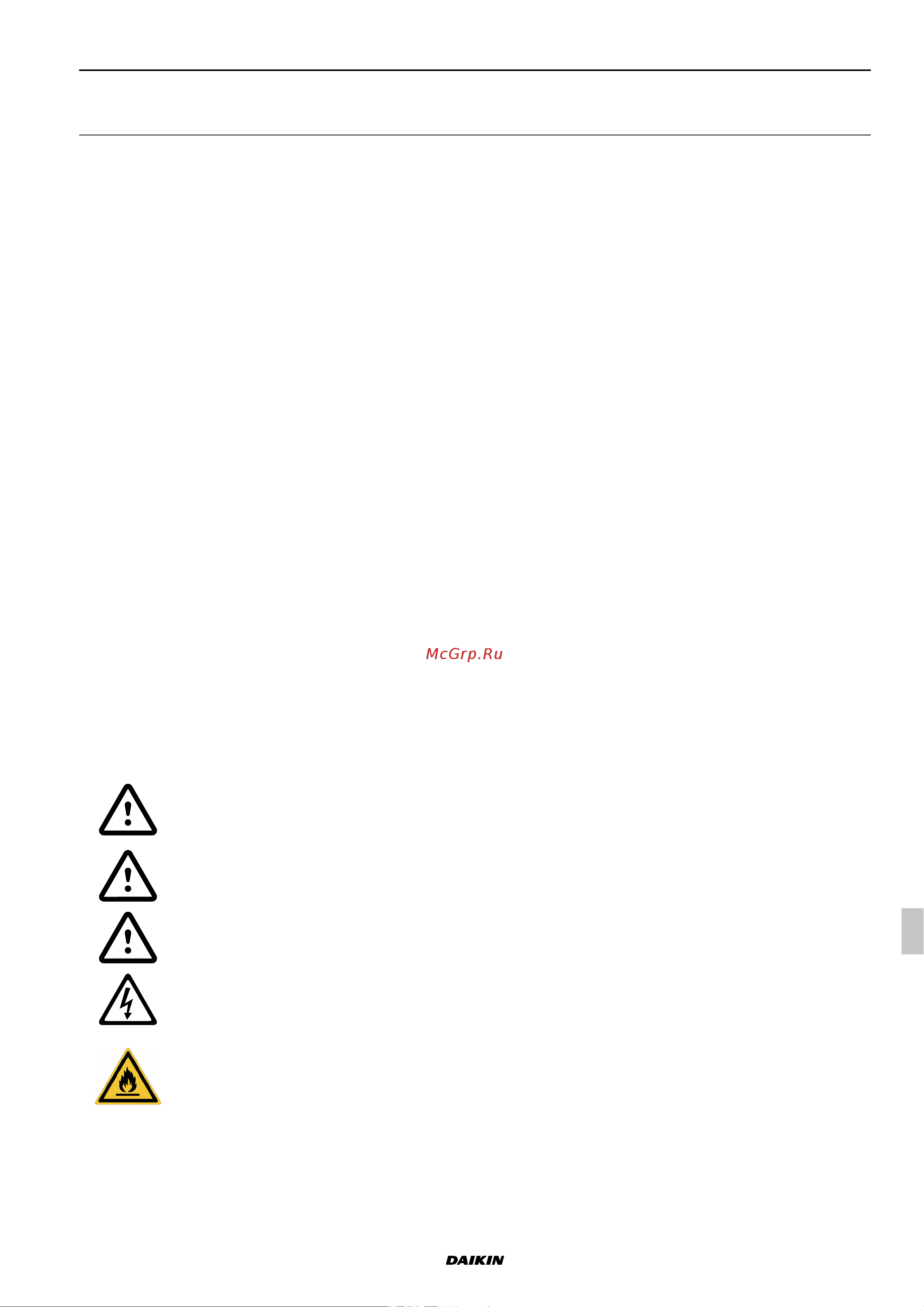 Daikin UATYA180BFC2Y1 [221/534] Advertencias generales