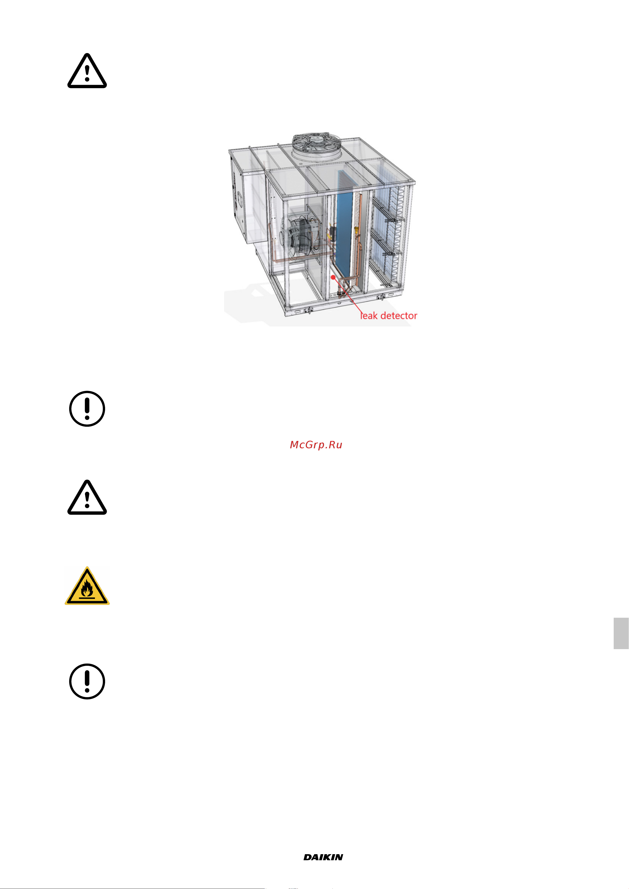 Daikin UATYA180BFC2Y1 [227/534] Detector de fugas de refrigerante