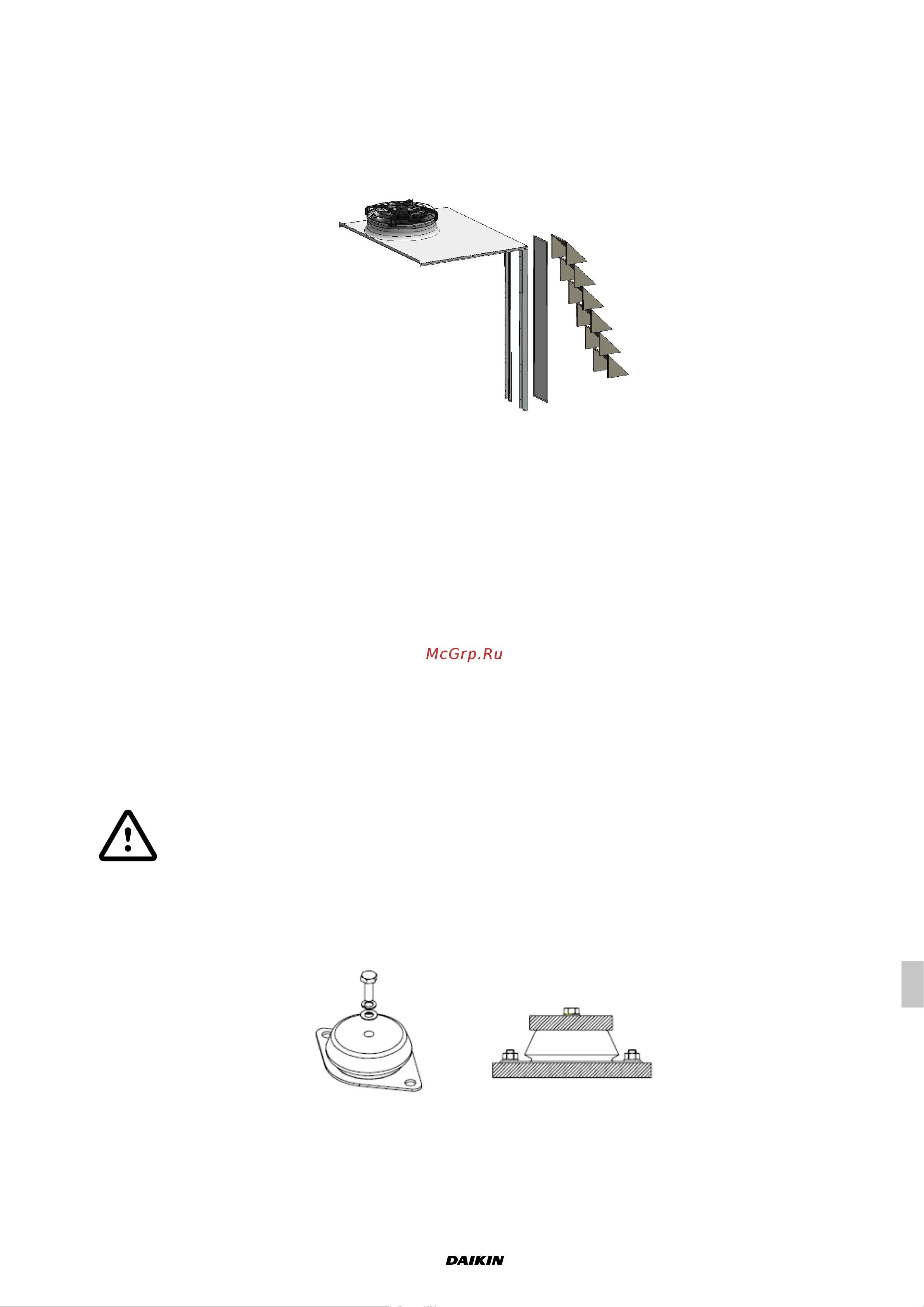 Daikin UATYA180BFC2Y1 [301/534] Montaggio cuffie antipioggia