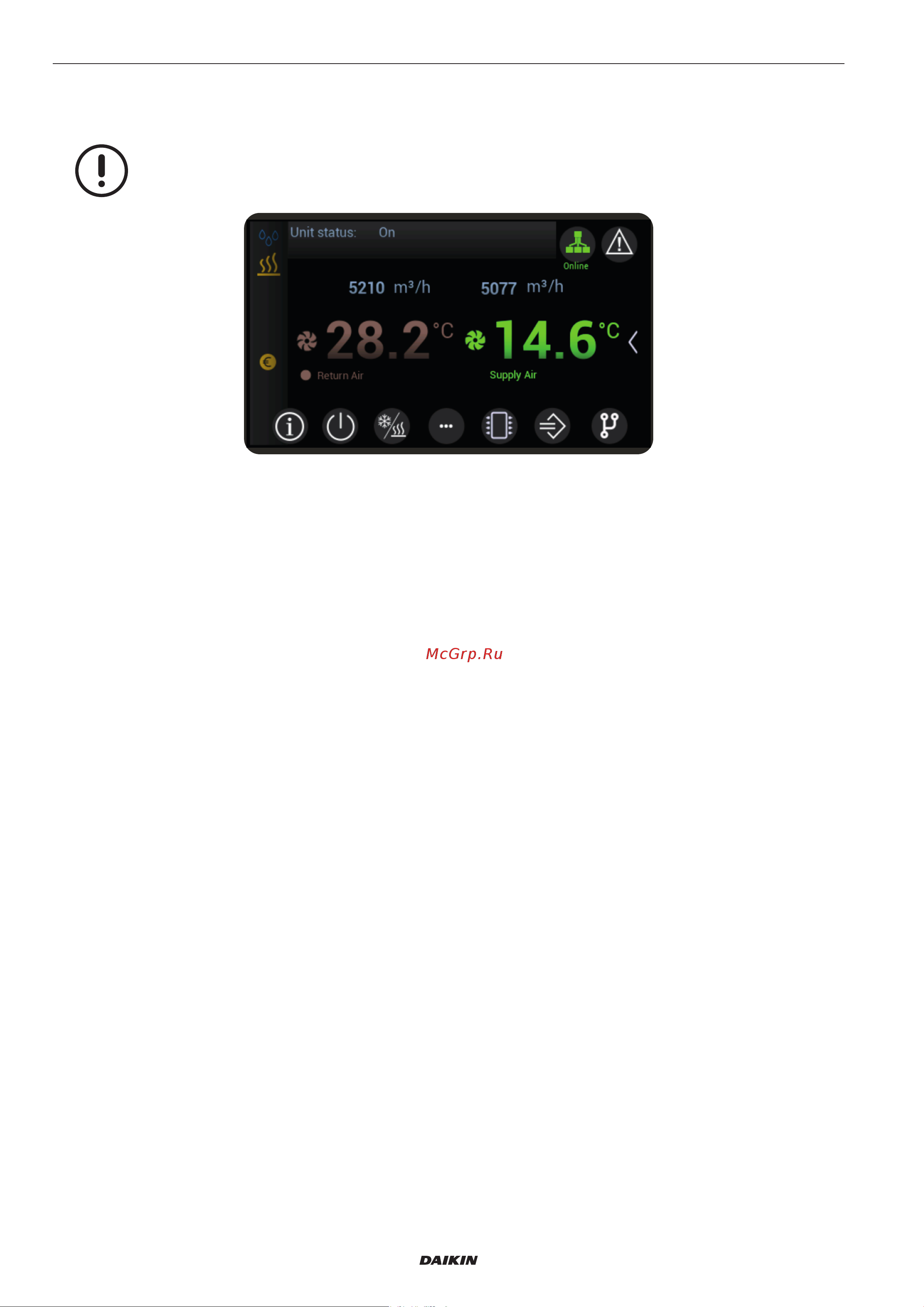 Daikin UATYA160BFC3Y1 [258/356] Percorrer os menus