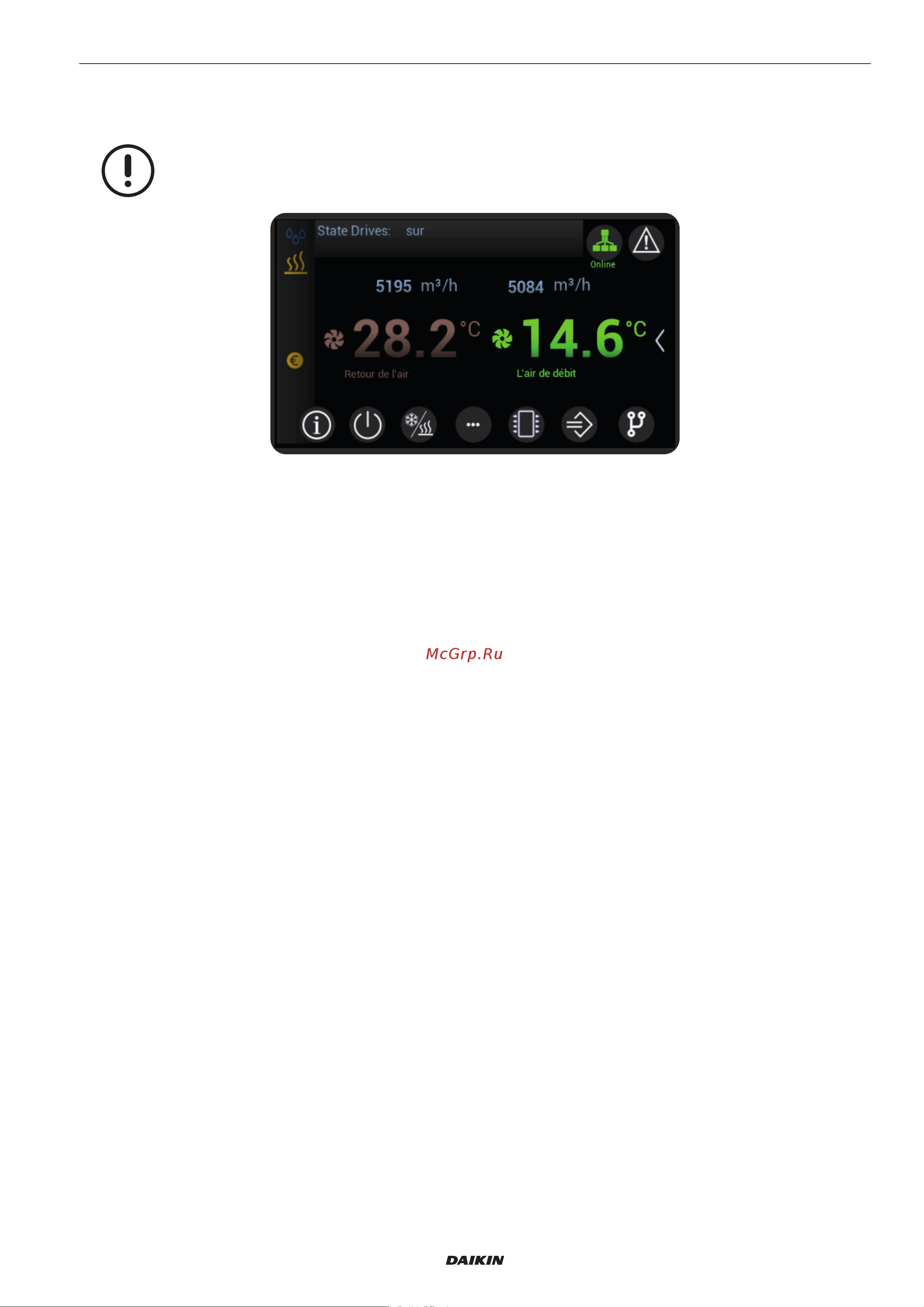 Daikin UATYA180BFC2Y1 [83/356] Se déplacer dans les menus