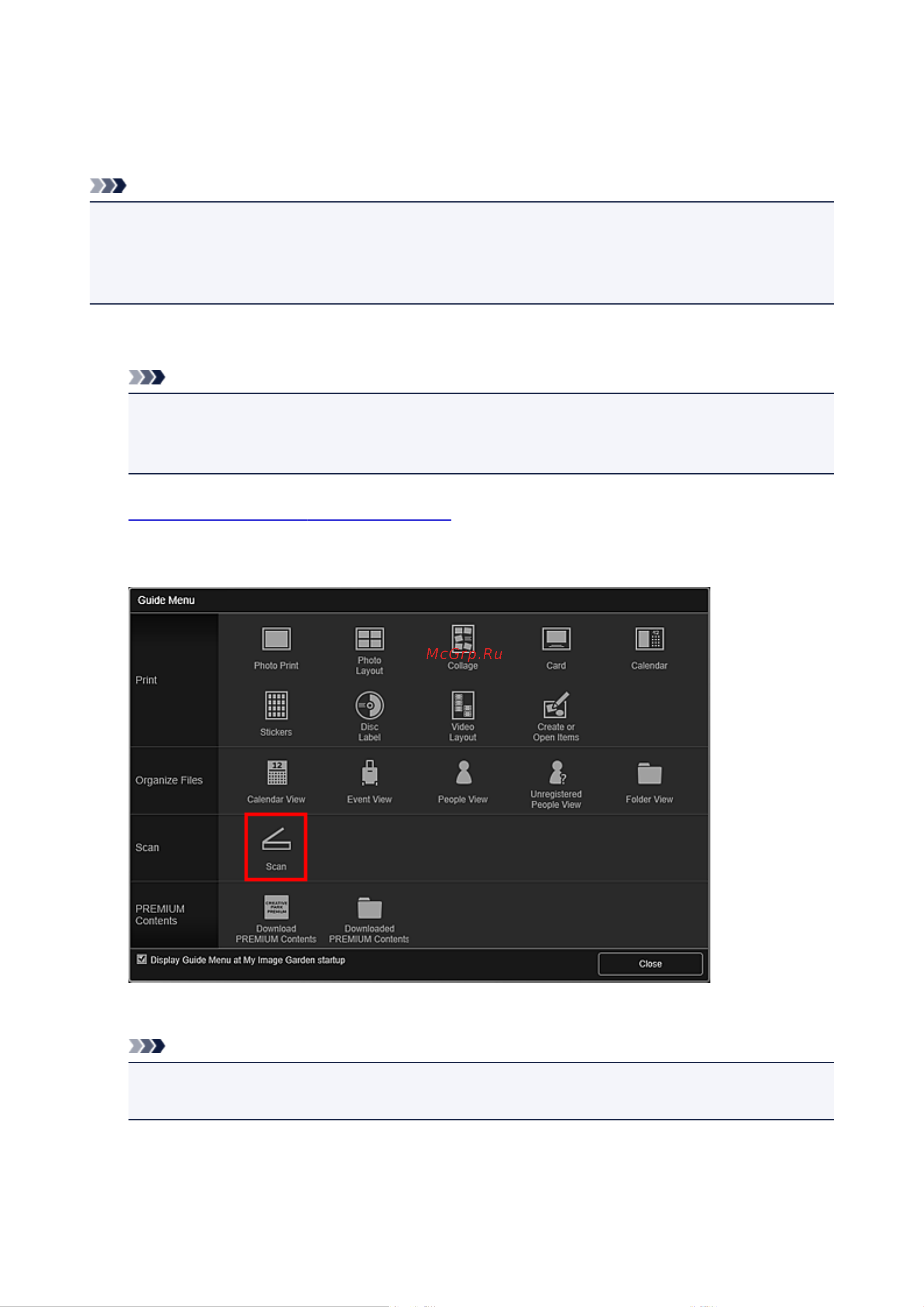 Canon My Image Garden V3.6 Win [53/71] Сканирование фотографий