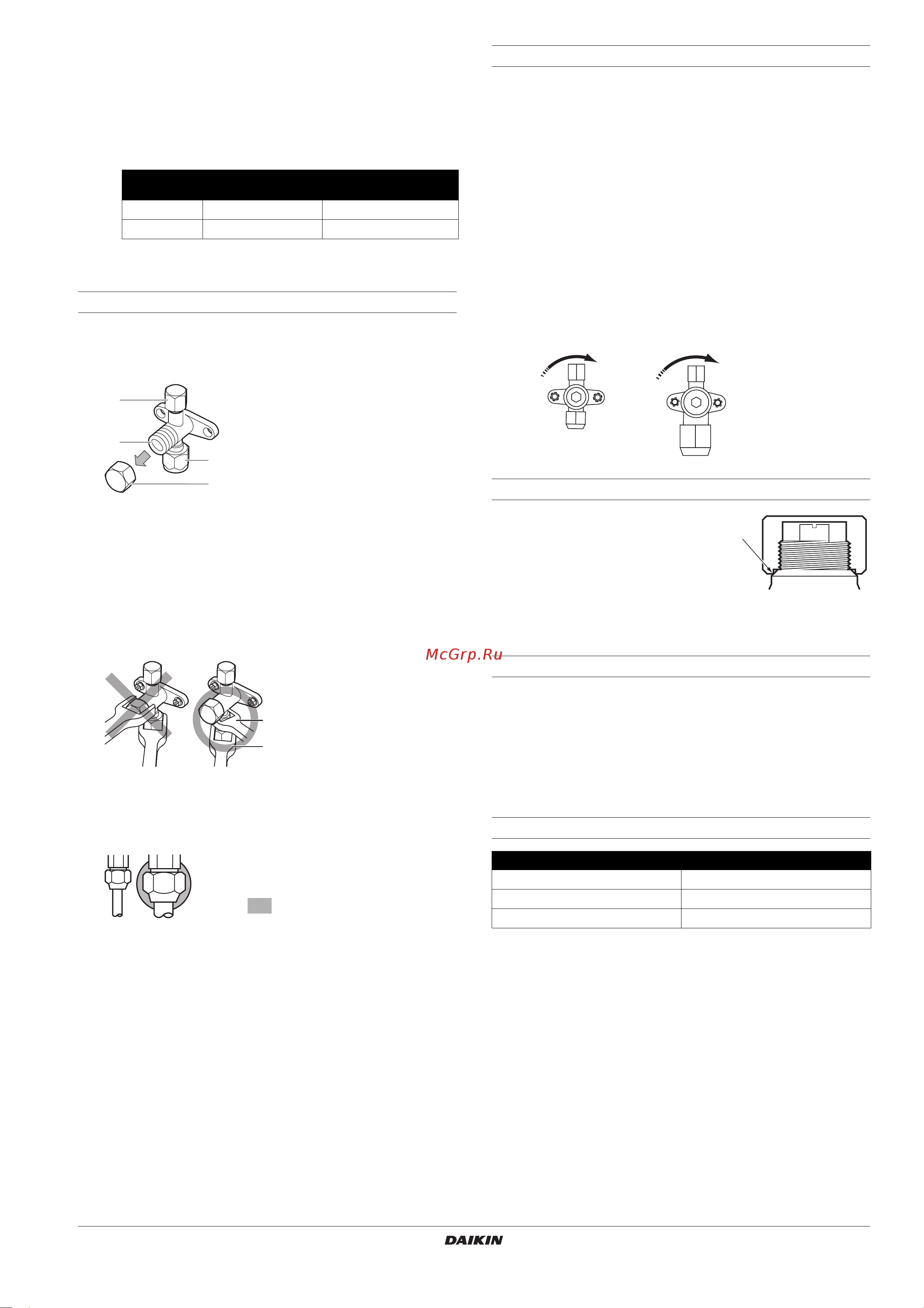 Daikin ERRQ016AAY1 [11/22] Guidelines for handling stop valve