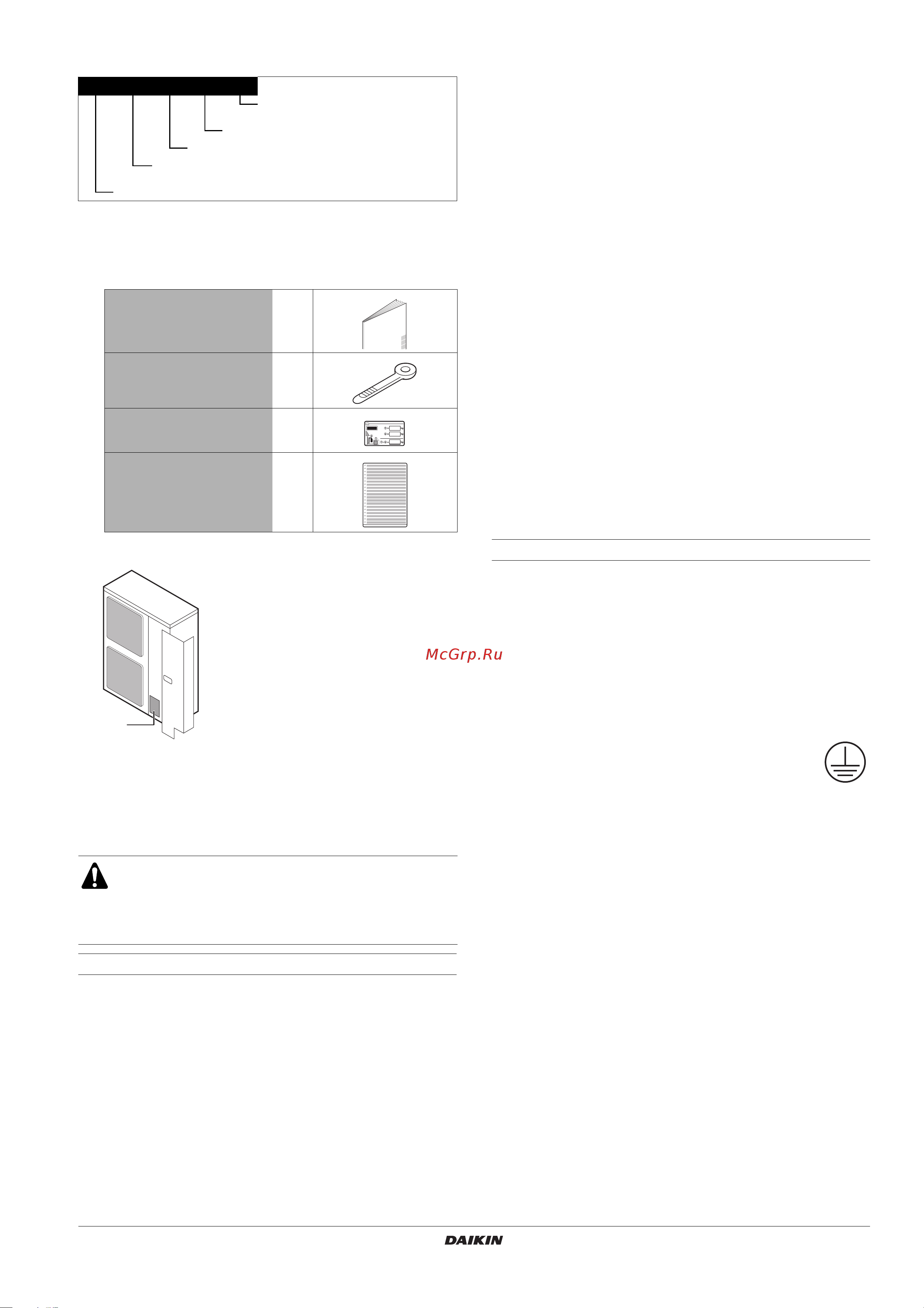 Daikin ERRQ016AAV1 [5/22] Afety considerations