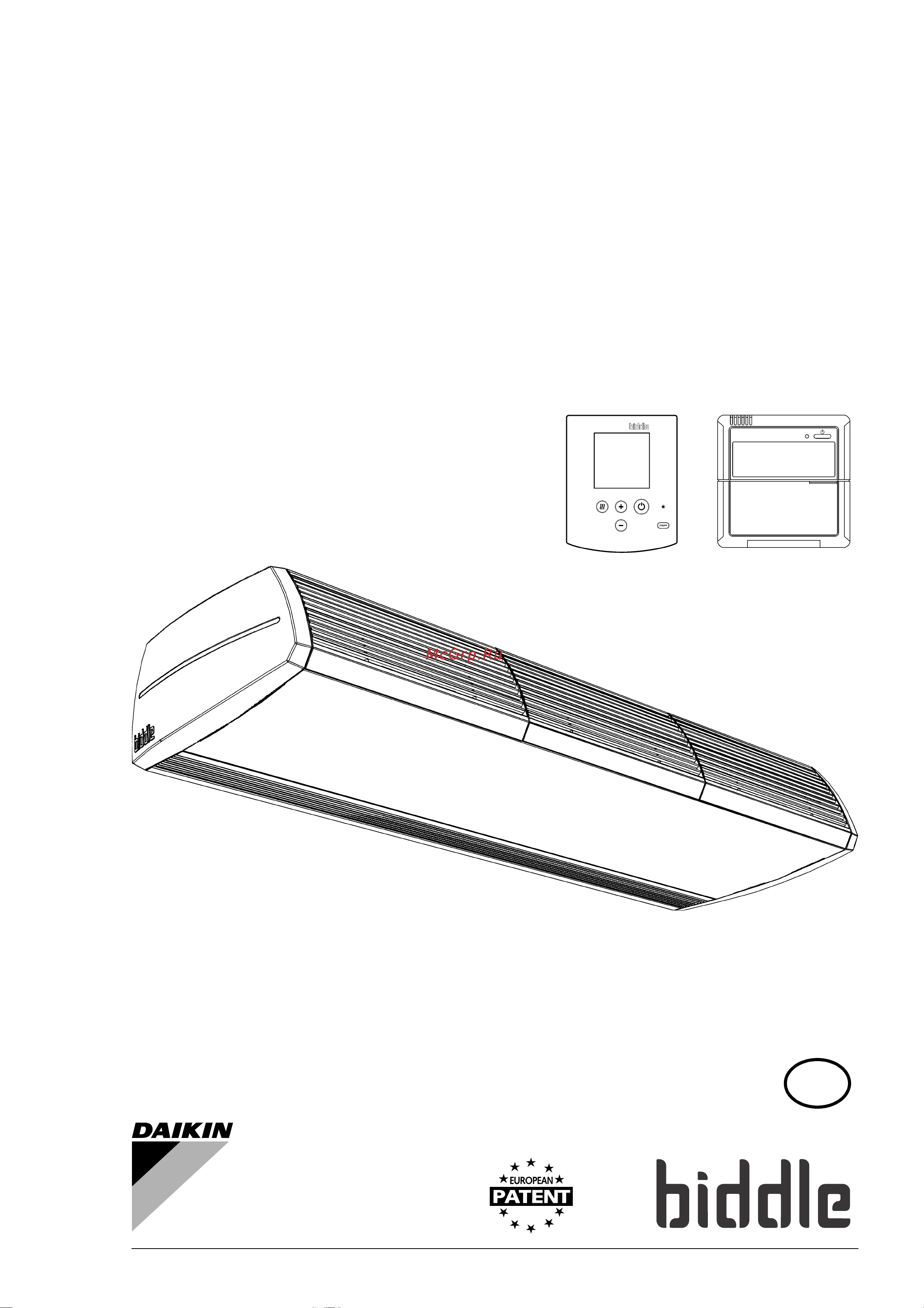 Daikin CAVL-DK-F Инструкция по эксплуатации онлайн