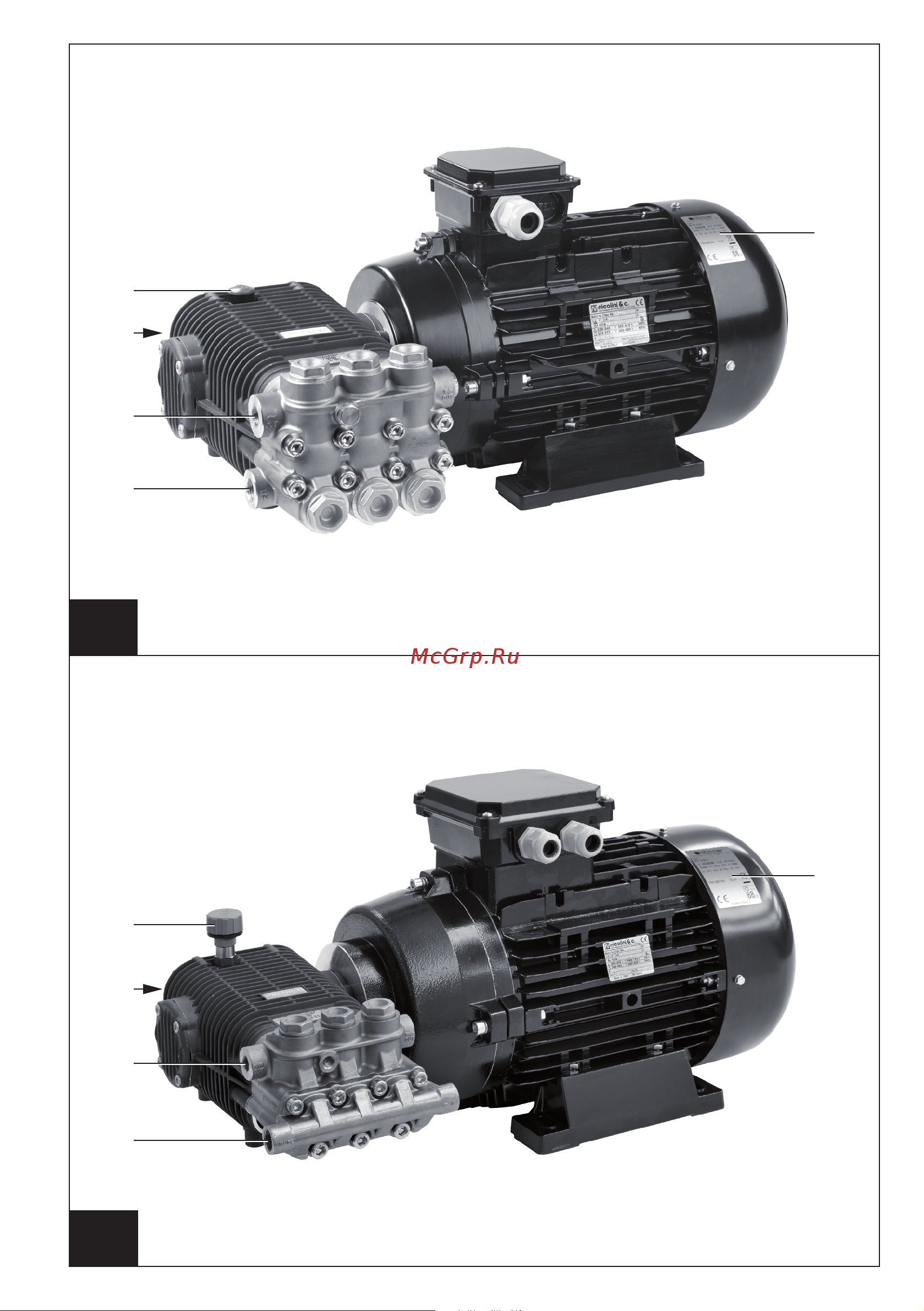 Comet MTP AXR 11/140 с эл. двигателем 3,7 Квт 380 В [4/104] Mtp tw mtp tw misting