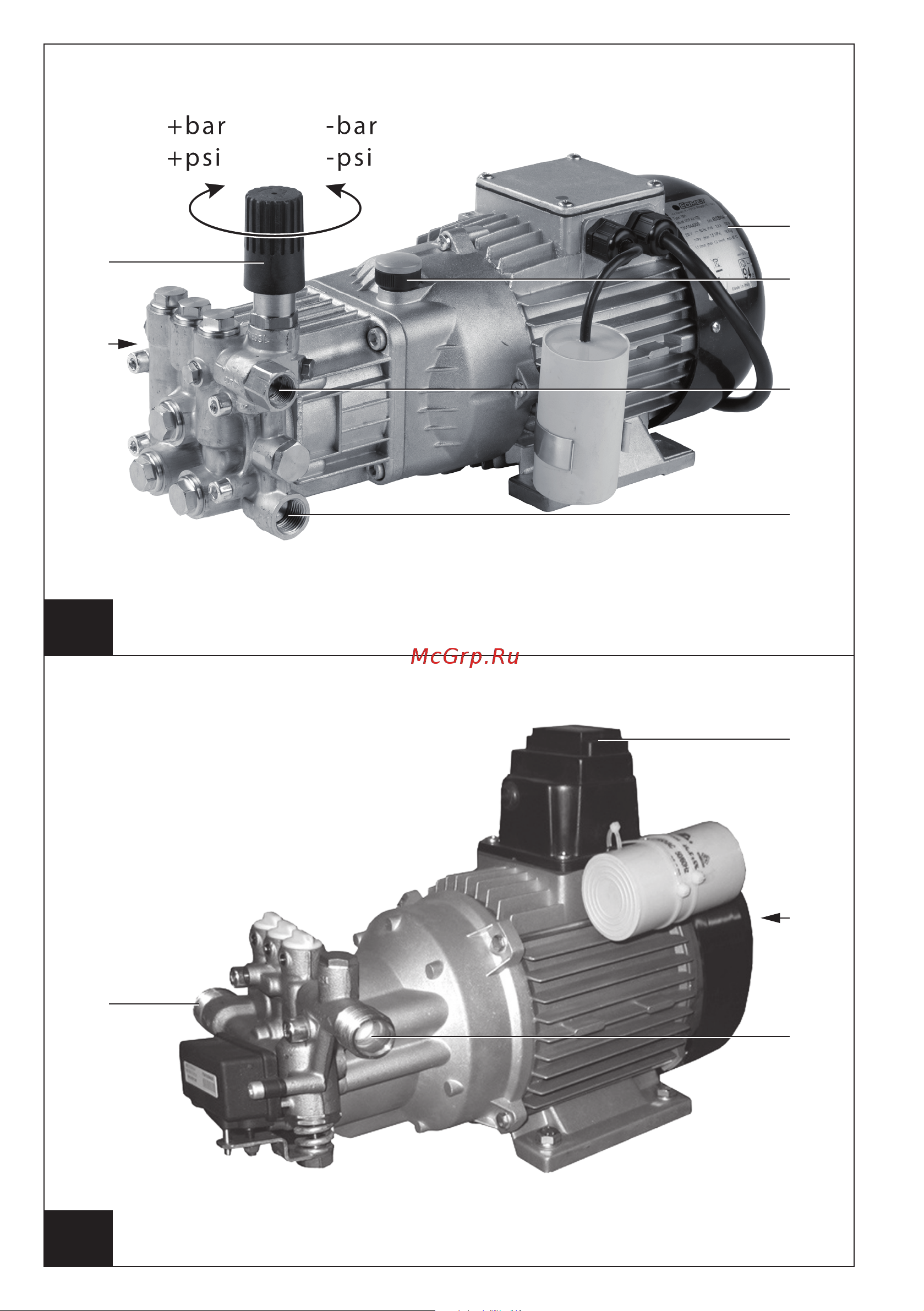 Comet MTP AXR 11/140 с эл. двигателем 3,7 Квт 380 В [7/104] Mtp ax misting