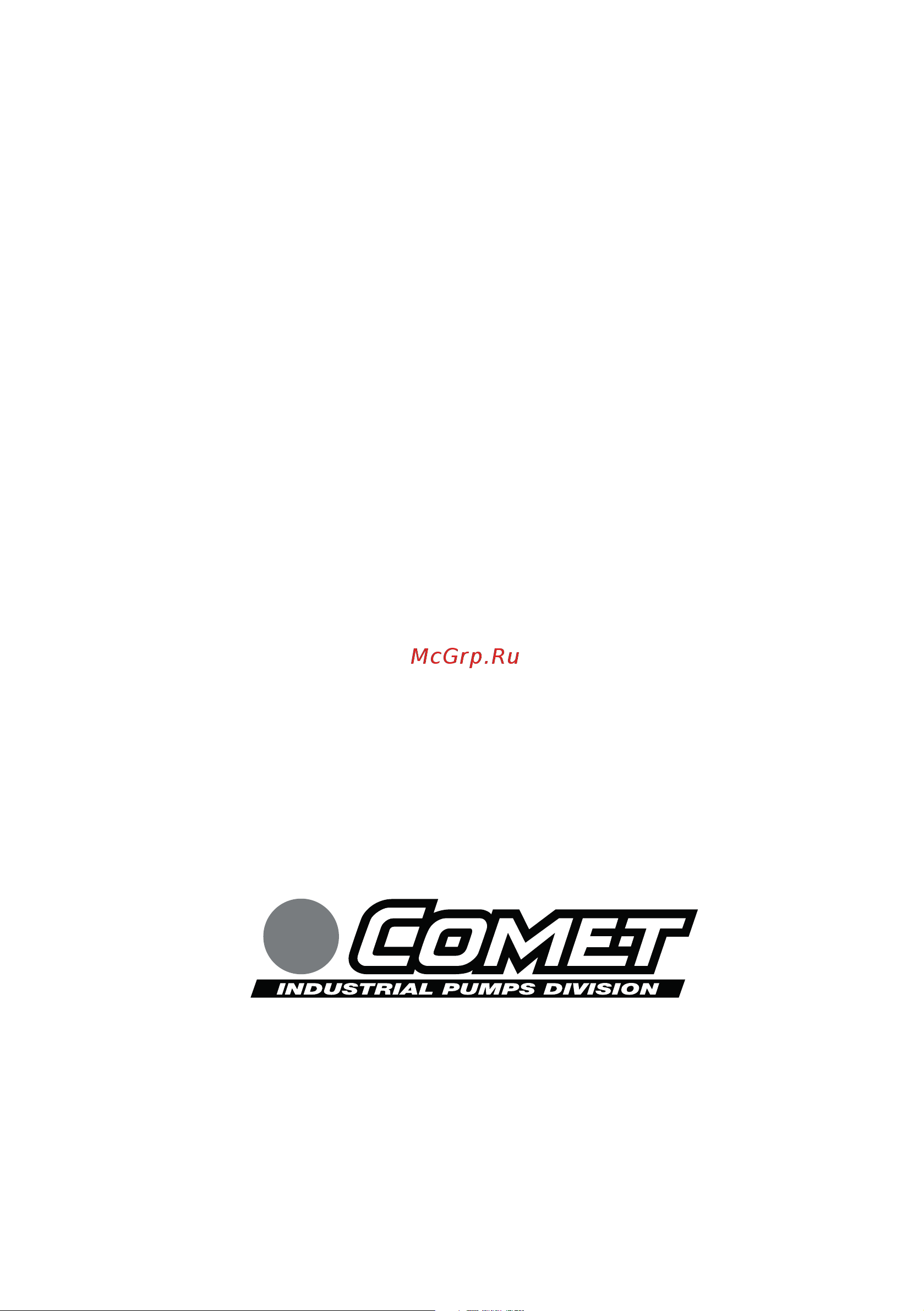 Comet MTP HYDR TW 5050 (20/345); 1450 об/мин. гидромотор Инструкция по эксплуатации онлайн [4/4] 608965