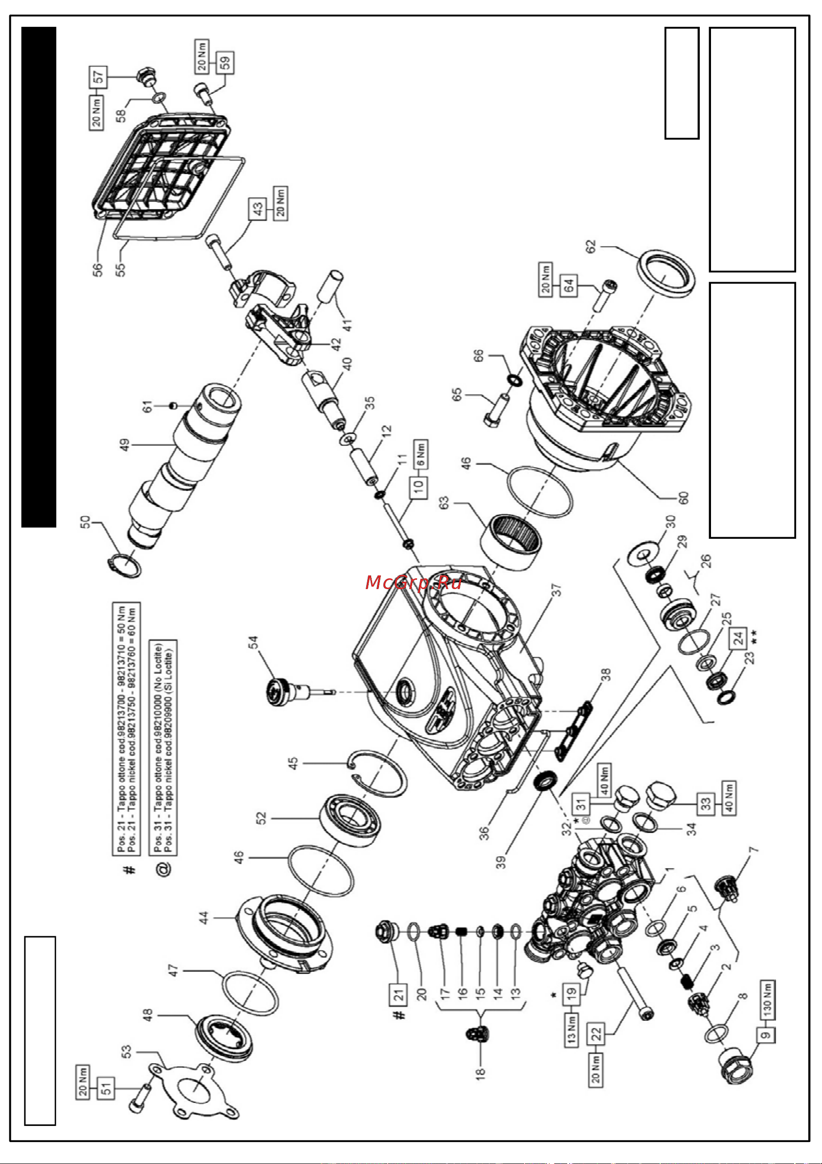 Interpump IPG E2E2113C (3400 об/мин) [12/32] Serie 59