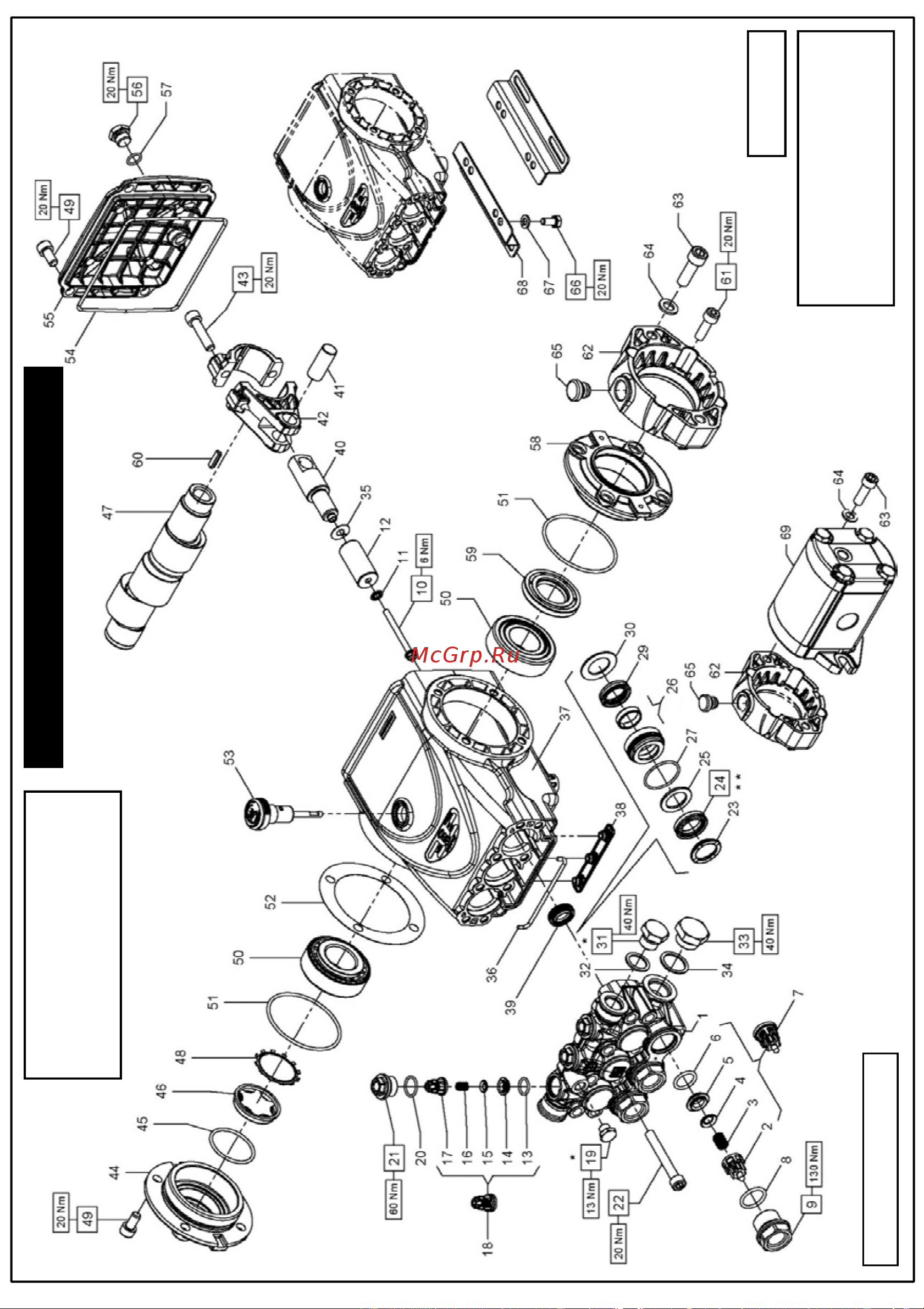 Interpump IPG C 3 W 2013 DX (1450 об/мин) [14/32] Serie 59