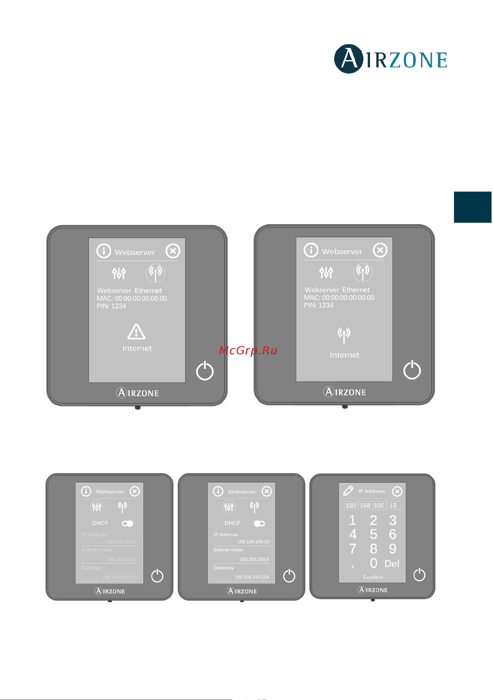 Daikin AZX6WSC5GER [31/144] Ethernet connection