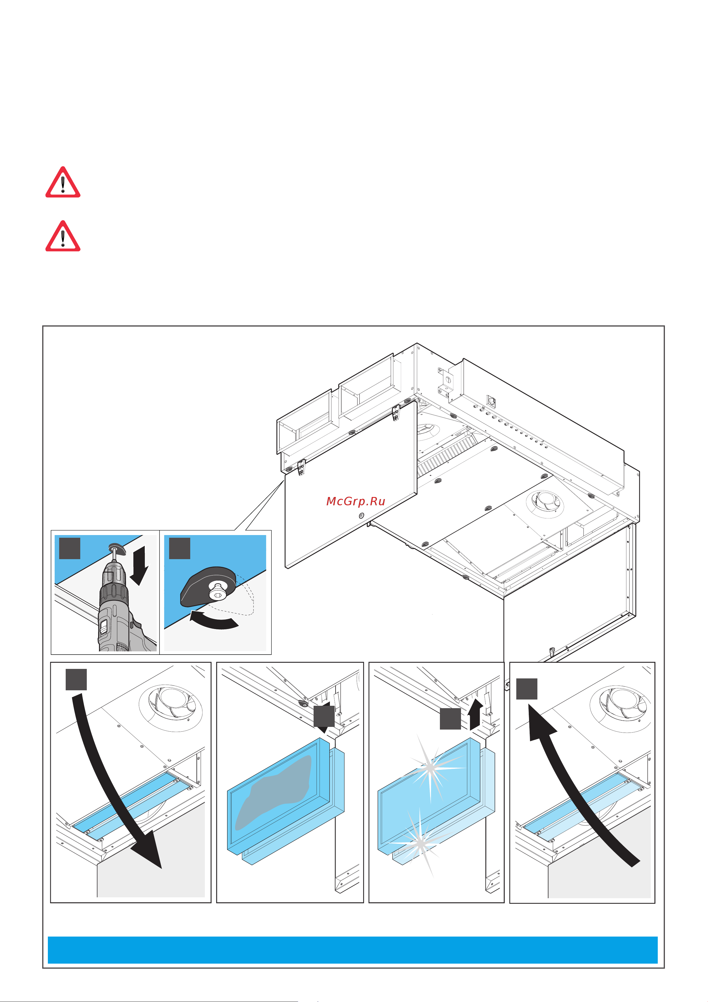 Daikin ALB06LBSNADBT00 [57/74] Правильная установка фильтров и фильтров предварительной очистки при замене