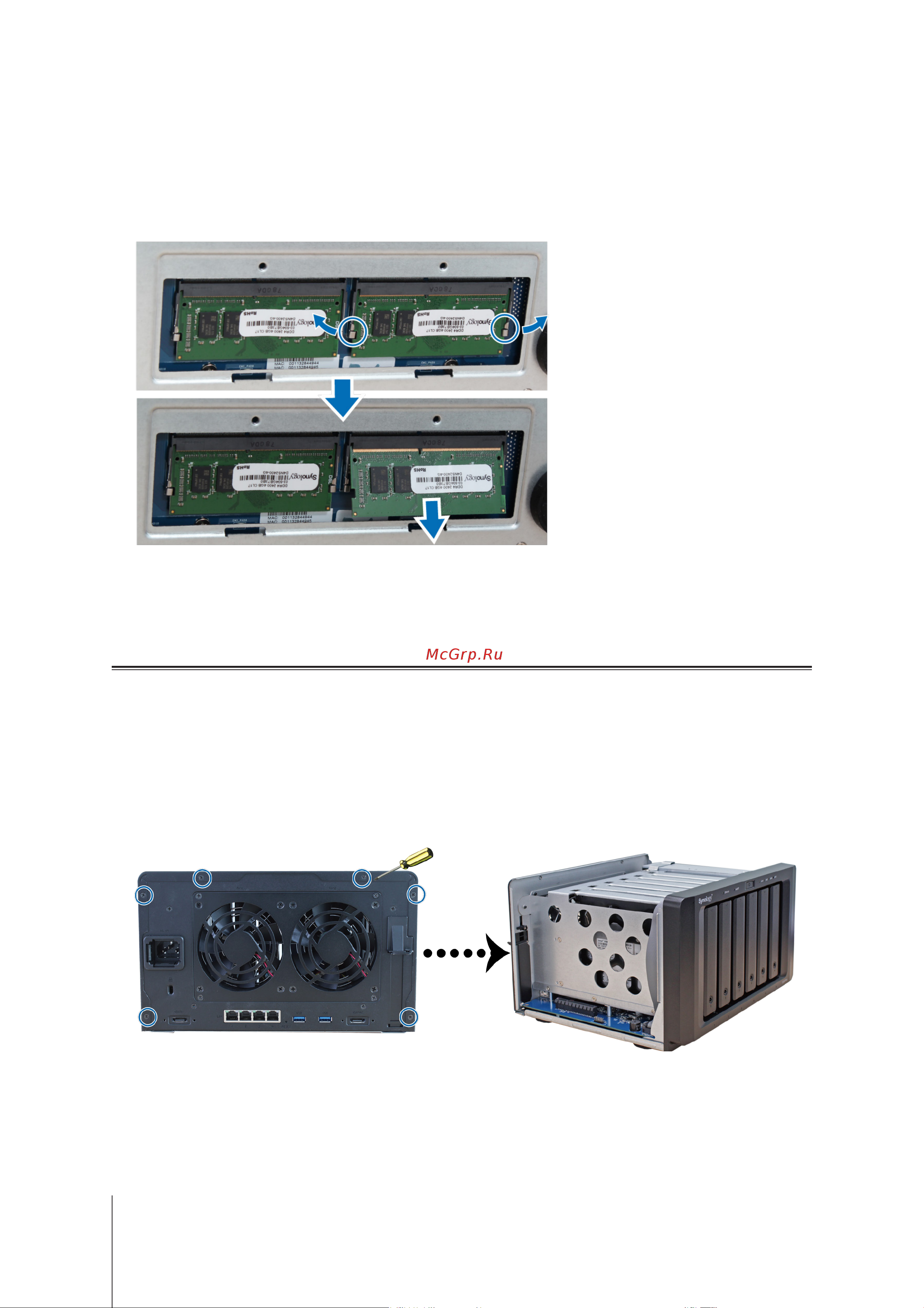 Synology DS1618+ [12/29] Подключение платы адаптера m2d17 к diskstation