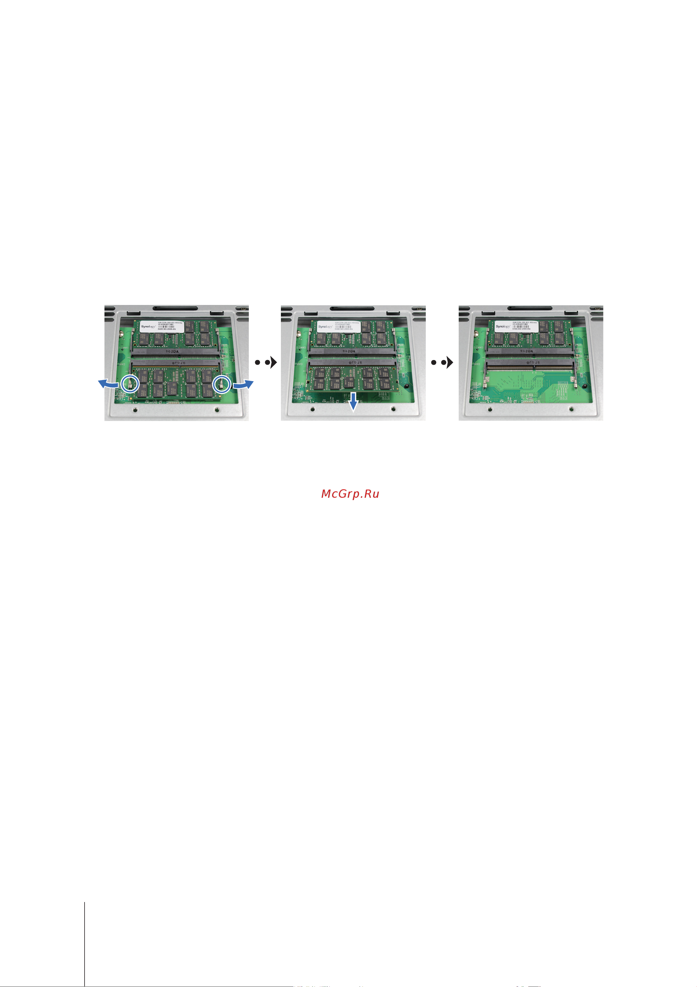 Synology DS1621xs+ [15/31] Глава 2 установка оборудования