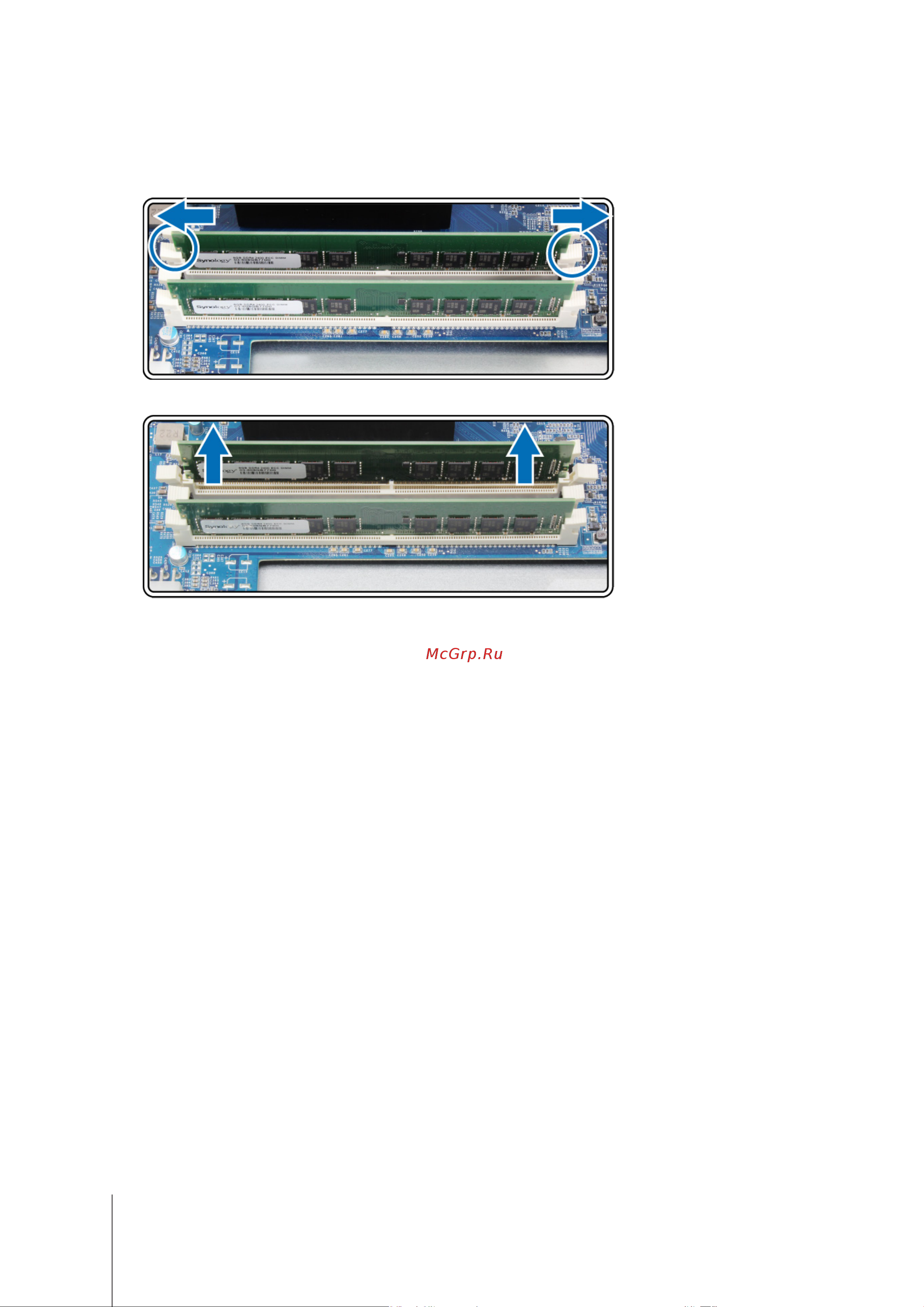 Synology RS2418RP+ [11/26] Глава 2 установка оборудования