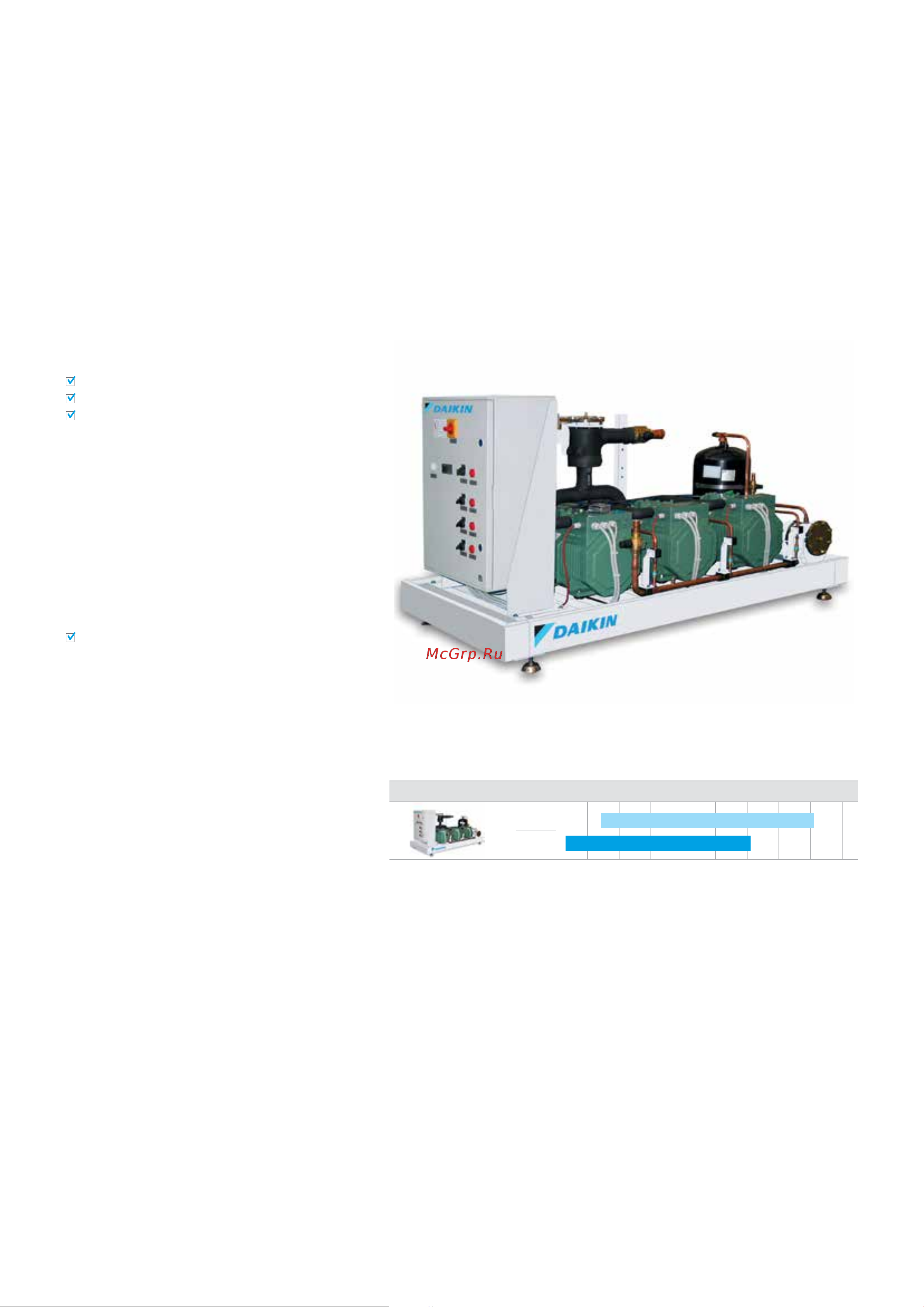 Daikin SB.LBWWHD050AV3096 [51/56] Compressor packs racks