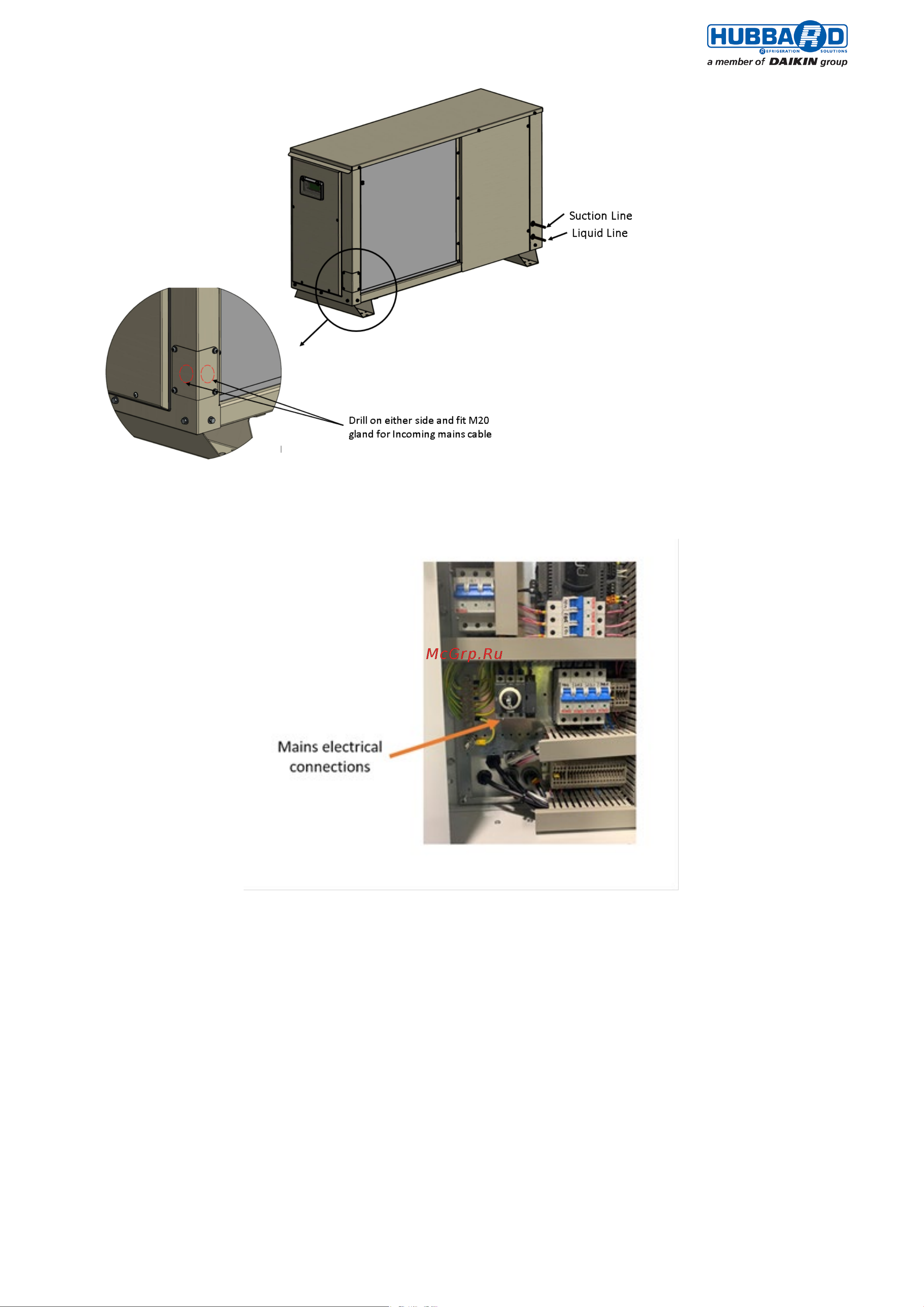 Daikin HCU4070PXB1 Инструкция по монтажу онлайн [13/169] 610034