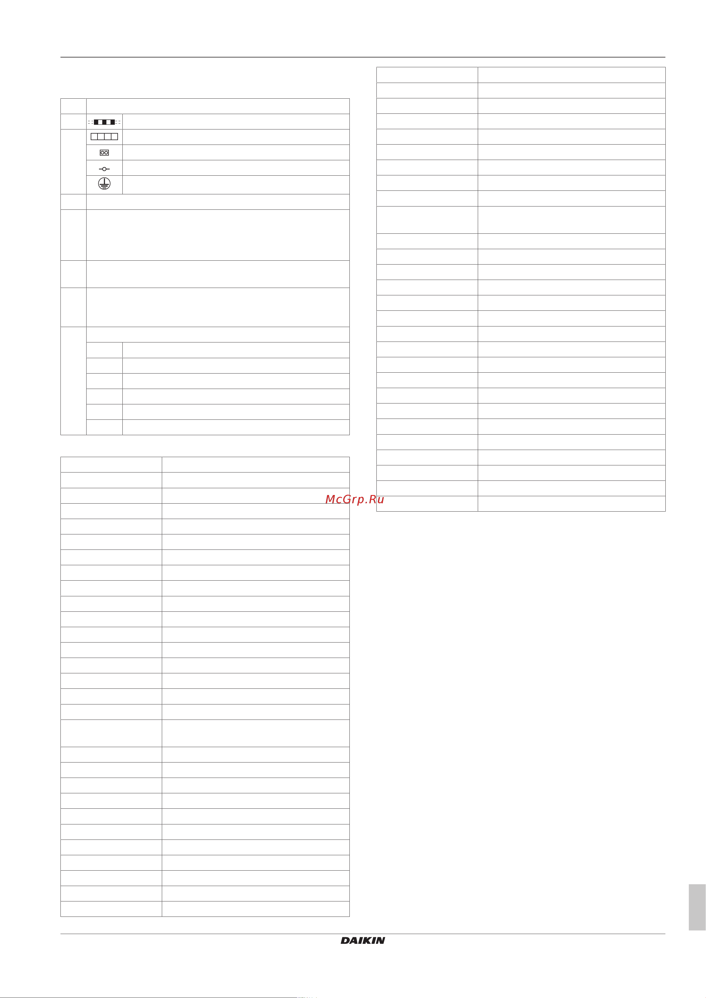 Daikin LRYEN10A7Y1 [43/44] Technical data