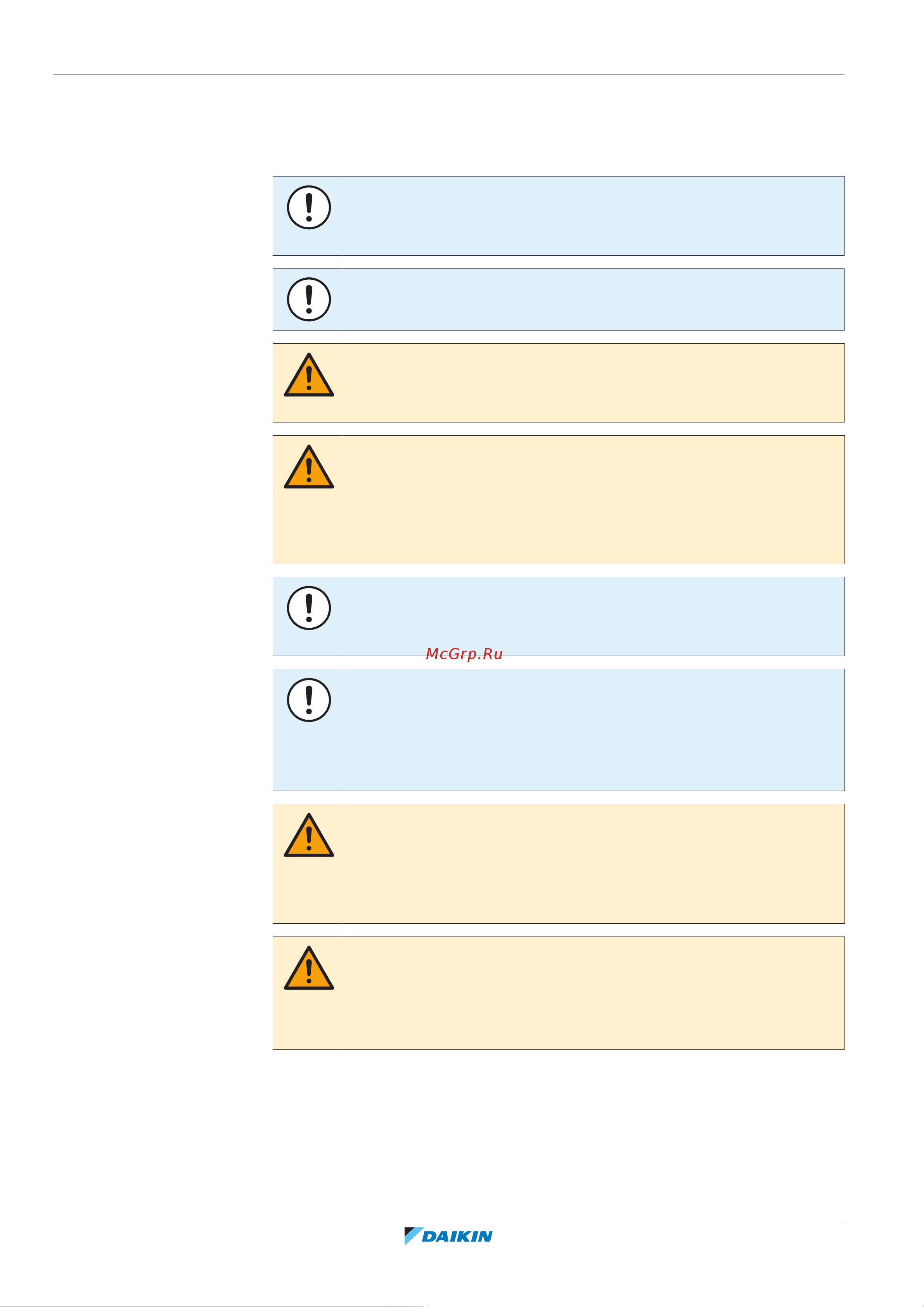 Daikin LRYEN10A7Y1 [10/140] General safety precautions