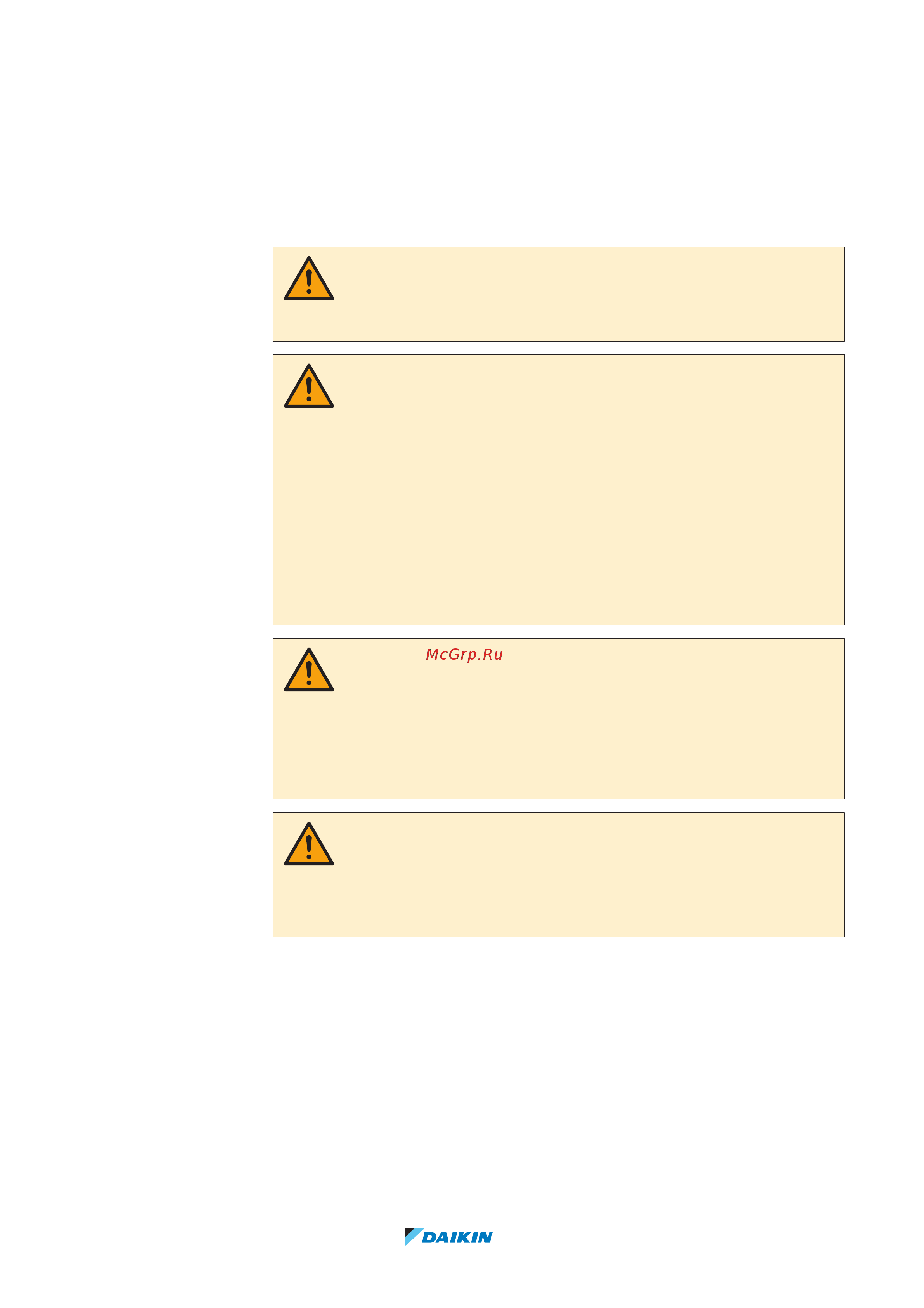 Daikin LRYEN10A7Y1 [18/140] User safety instructions