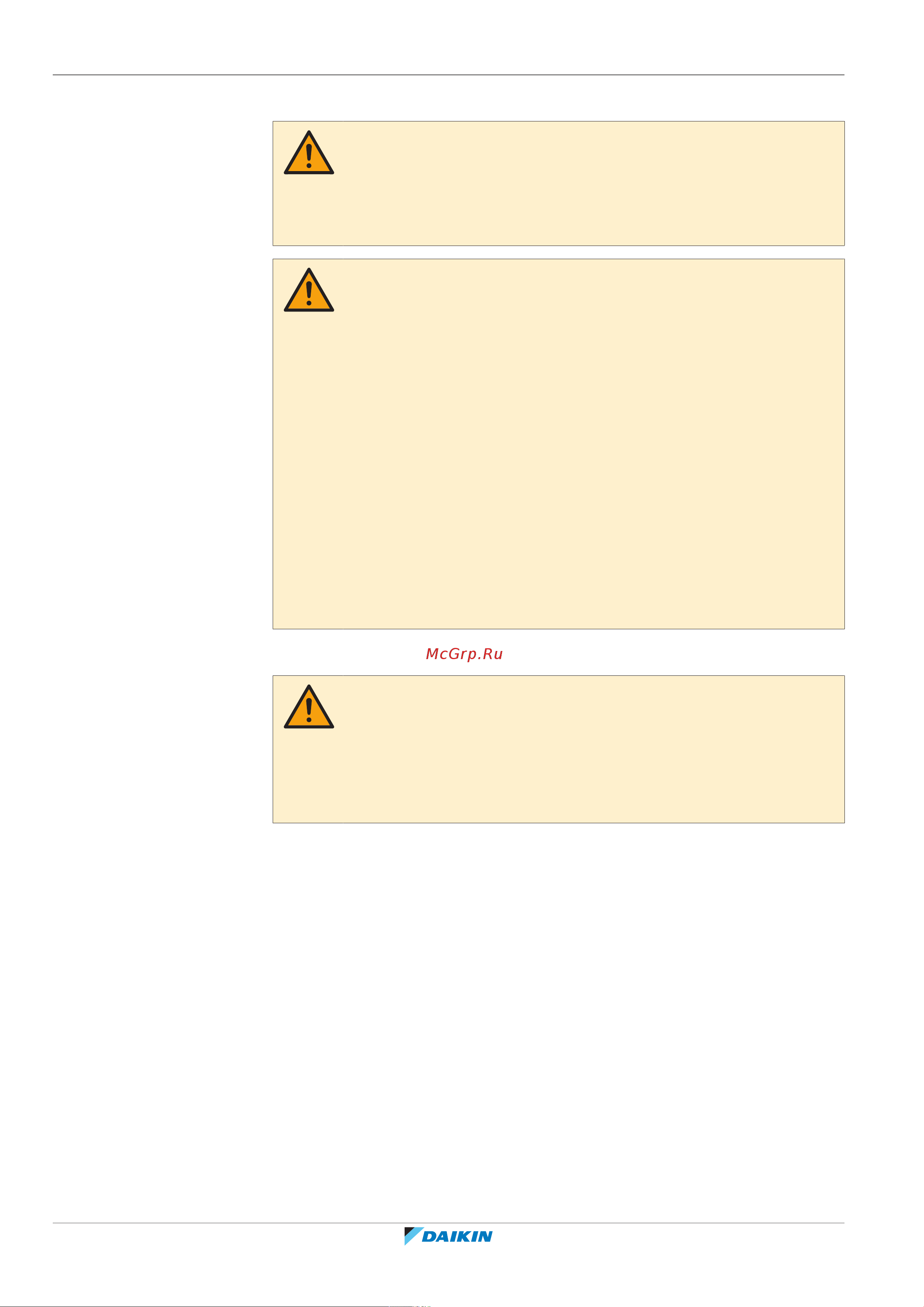 Daikin LRYEN10A7Y1 [22/140] User safety instructions