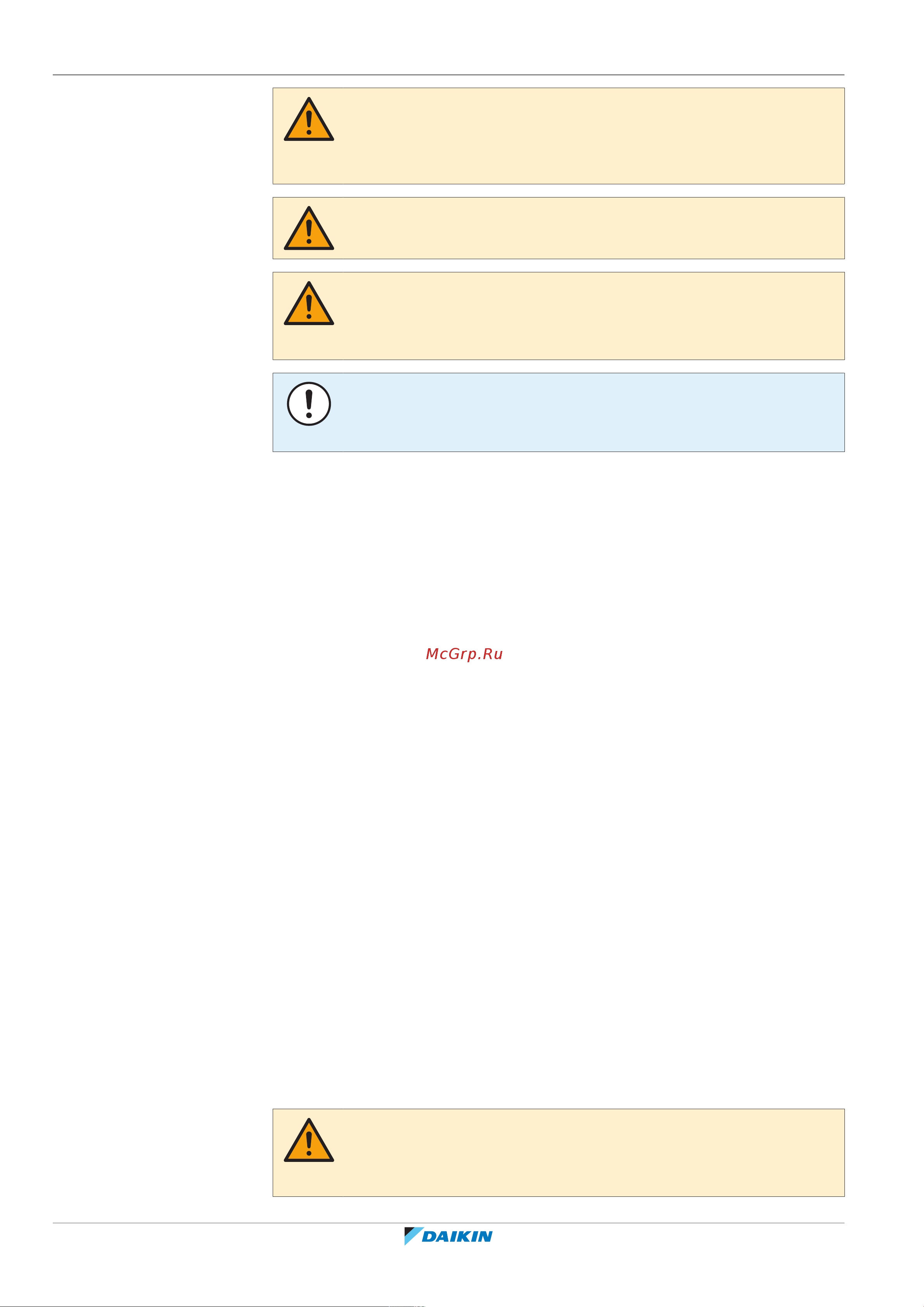 Daikin LRYEN10A7Y1 [8/140] General safety precautions