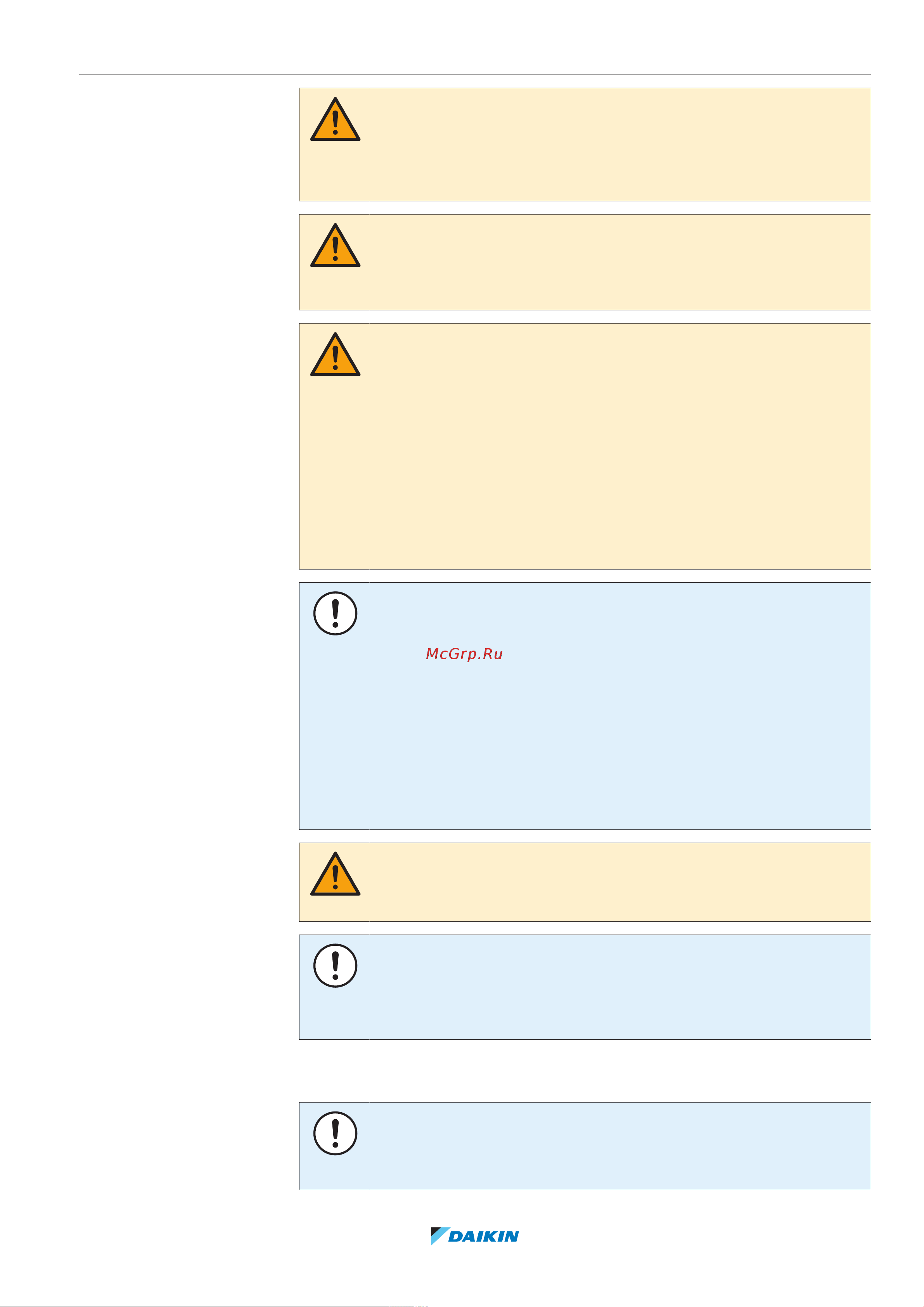 Daikin LRYEN10A7Y1 [9/140] General safety precautions