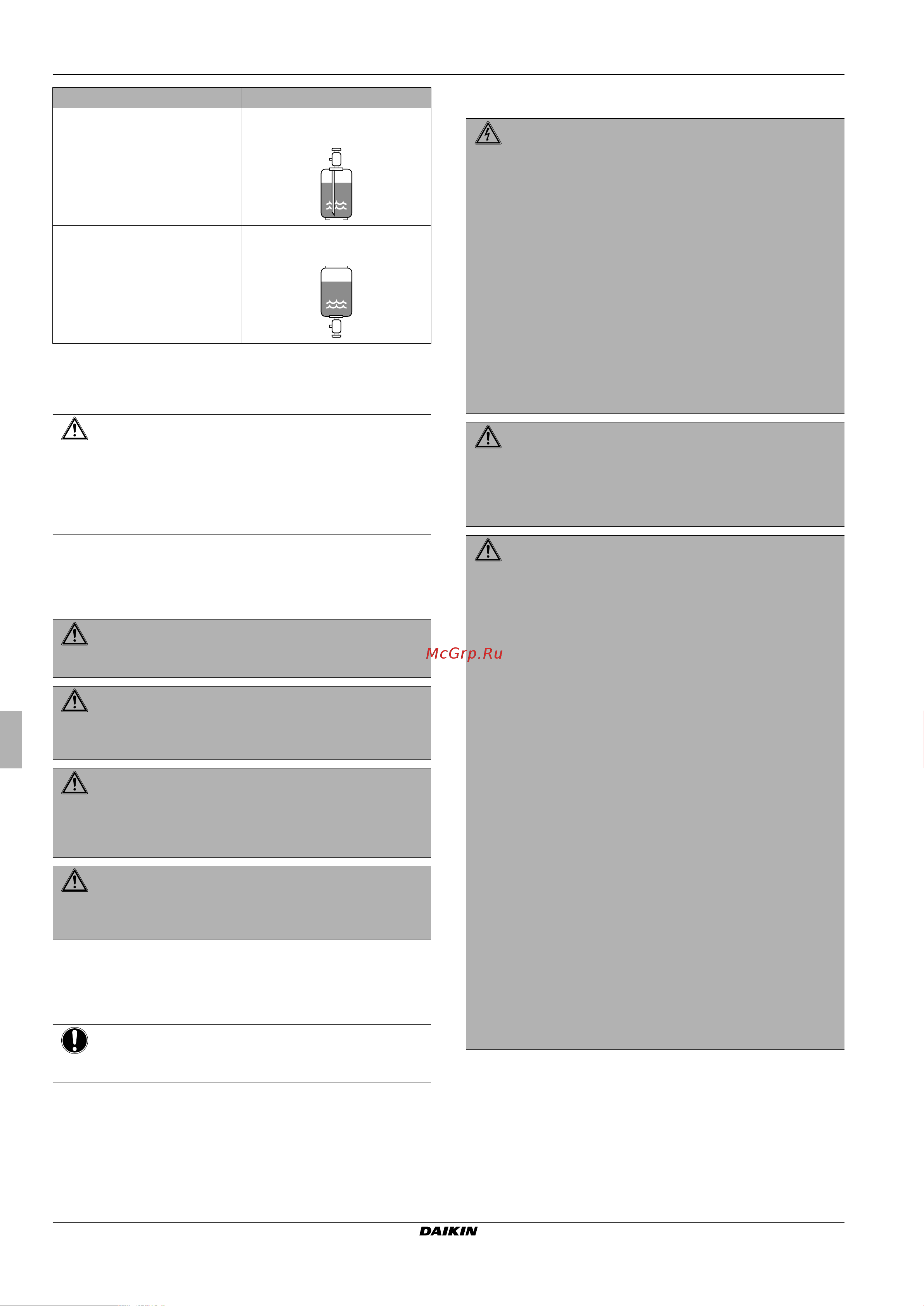 Daikin LRLEQ3BY1 [16/56] Consignes de sécurité générales