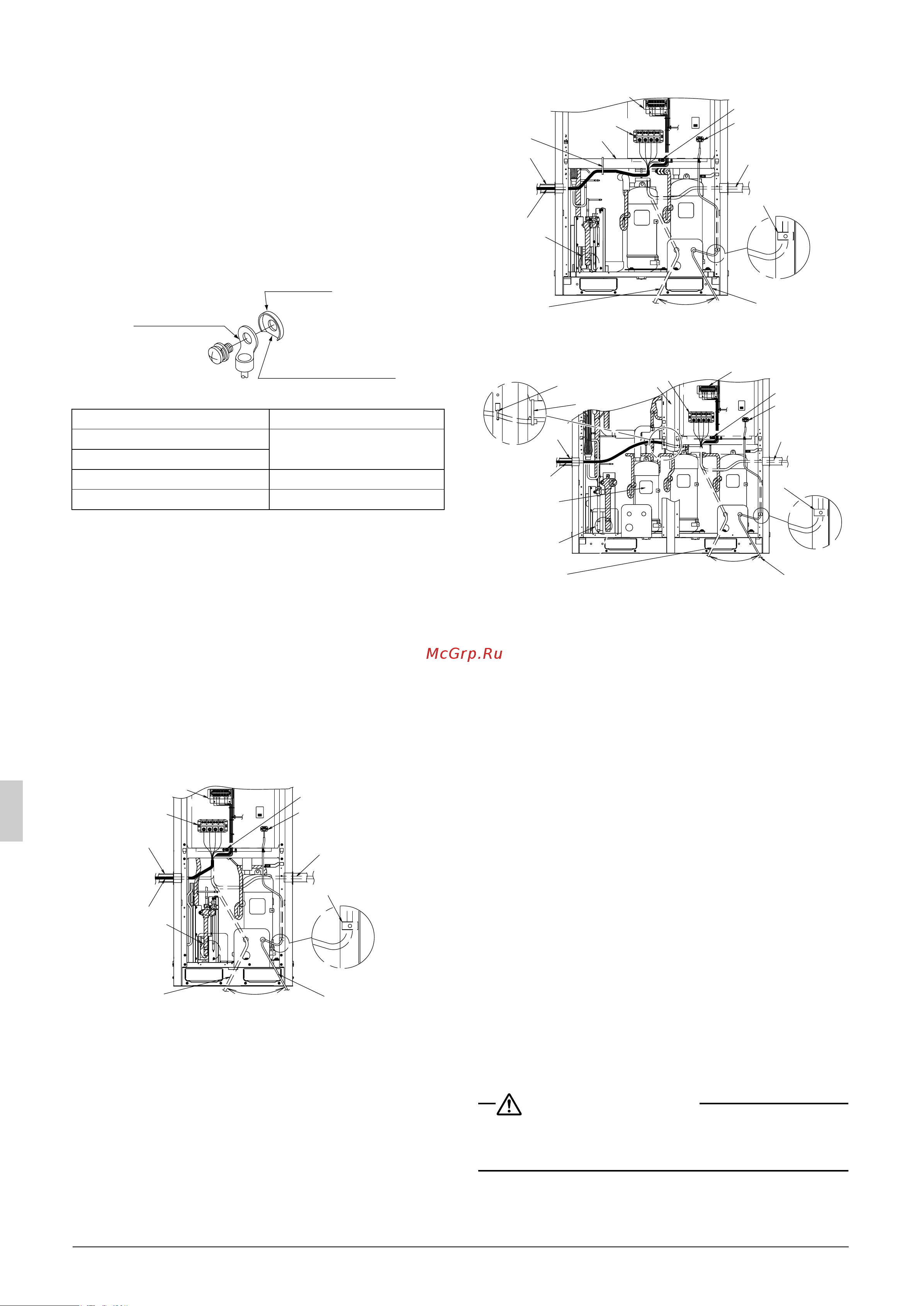 Daikin LRMEQ6AY1E [104/127] 4 aansluiten van bedrading binnen in units