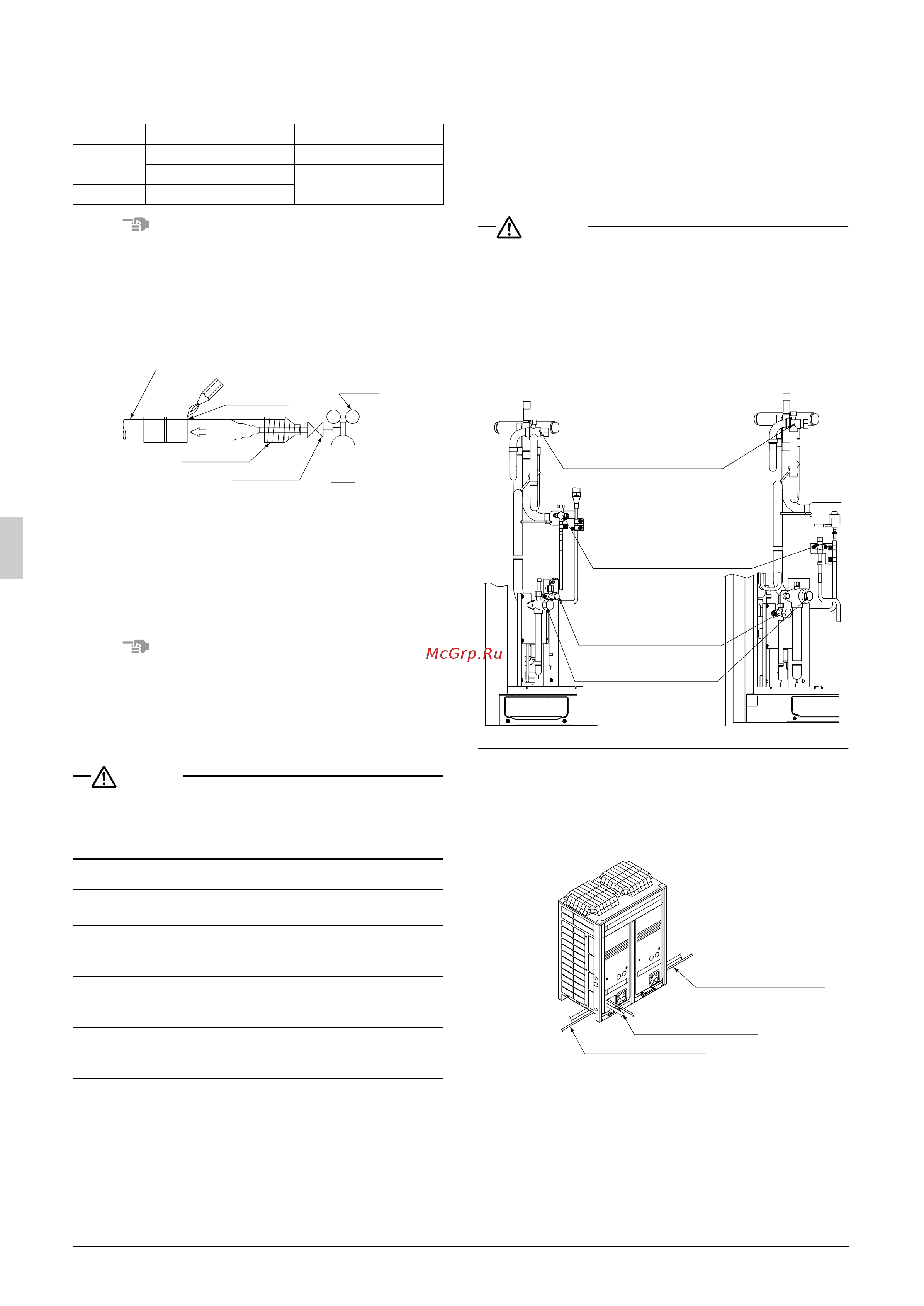 Daikin LRMEQ6AY1E [26/127] 2 schutz gegen verunreinigung bei der installa tion der rohre