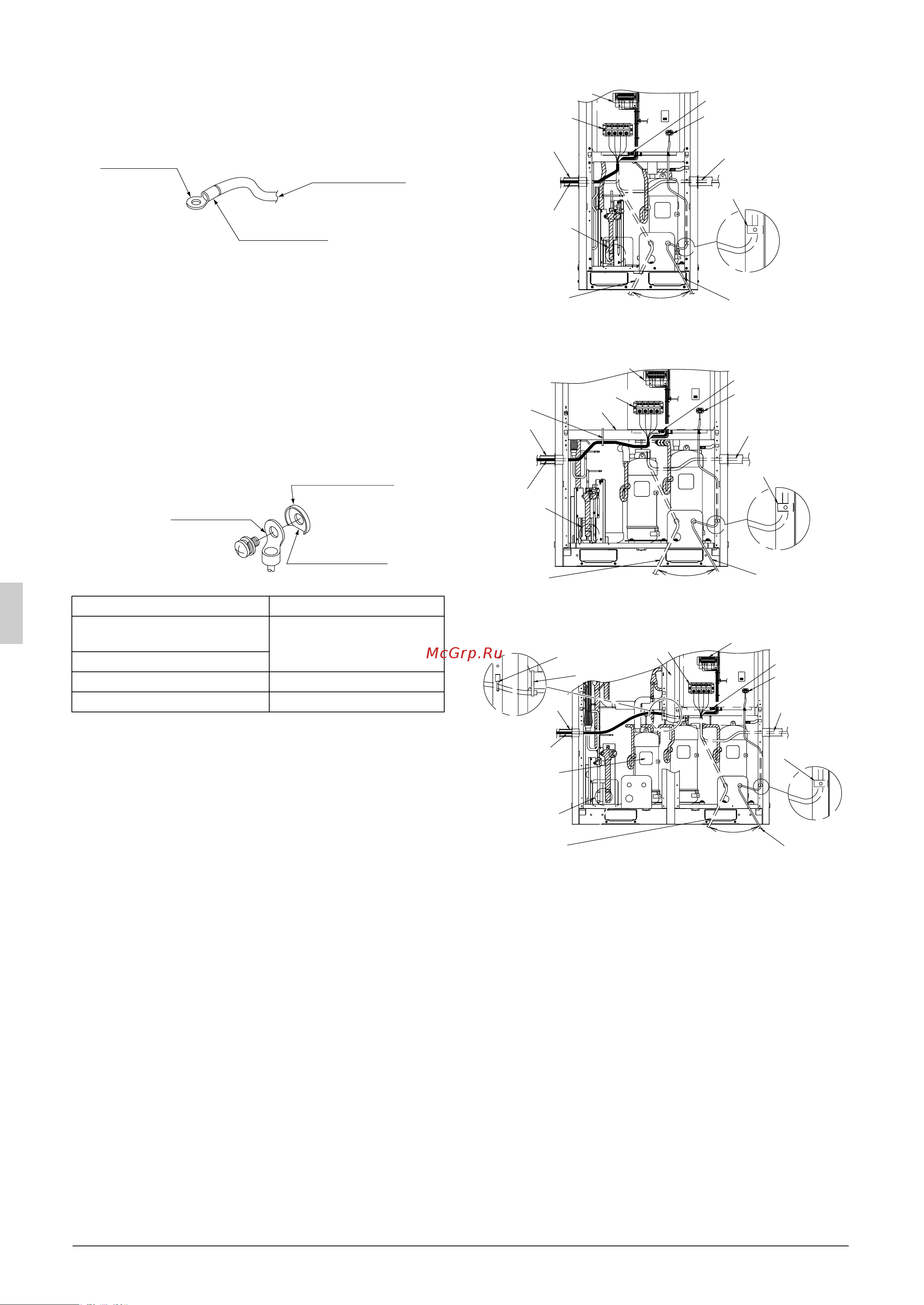 Daikin LRMEQ8AY1 [50/127] 4 procédure pour le câblage à l intérieur des unités