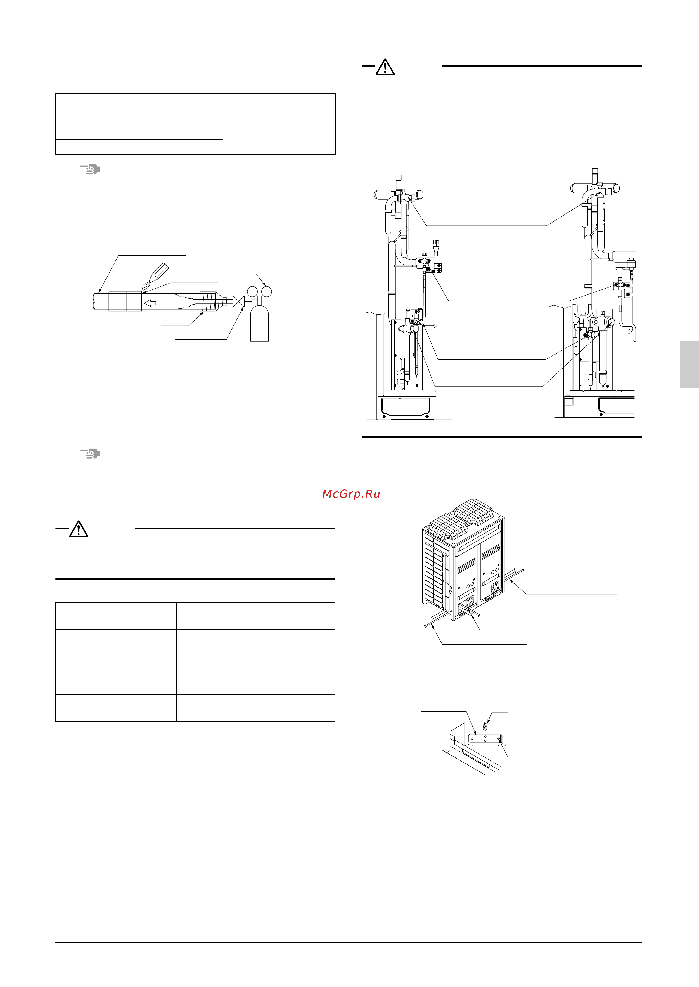 Daikin LRMEQ8AY1 [9/127] 2 protection against contamination when installing pipes