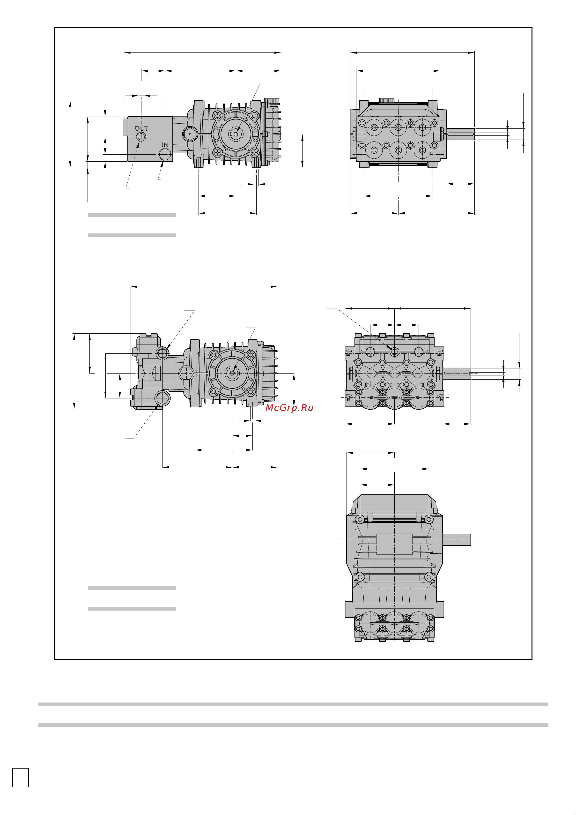 HPP CLW 80/100 (1150 об/мин) [8/84] Collegamento idraulico
