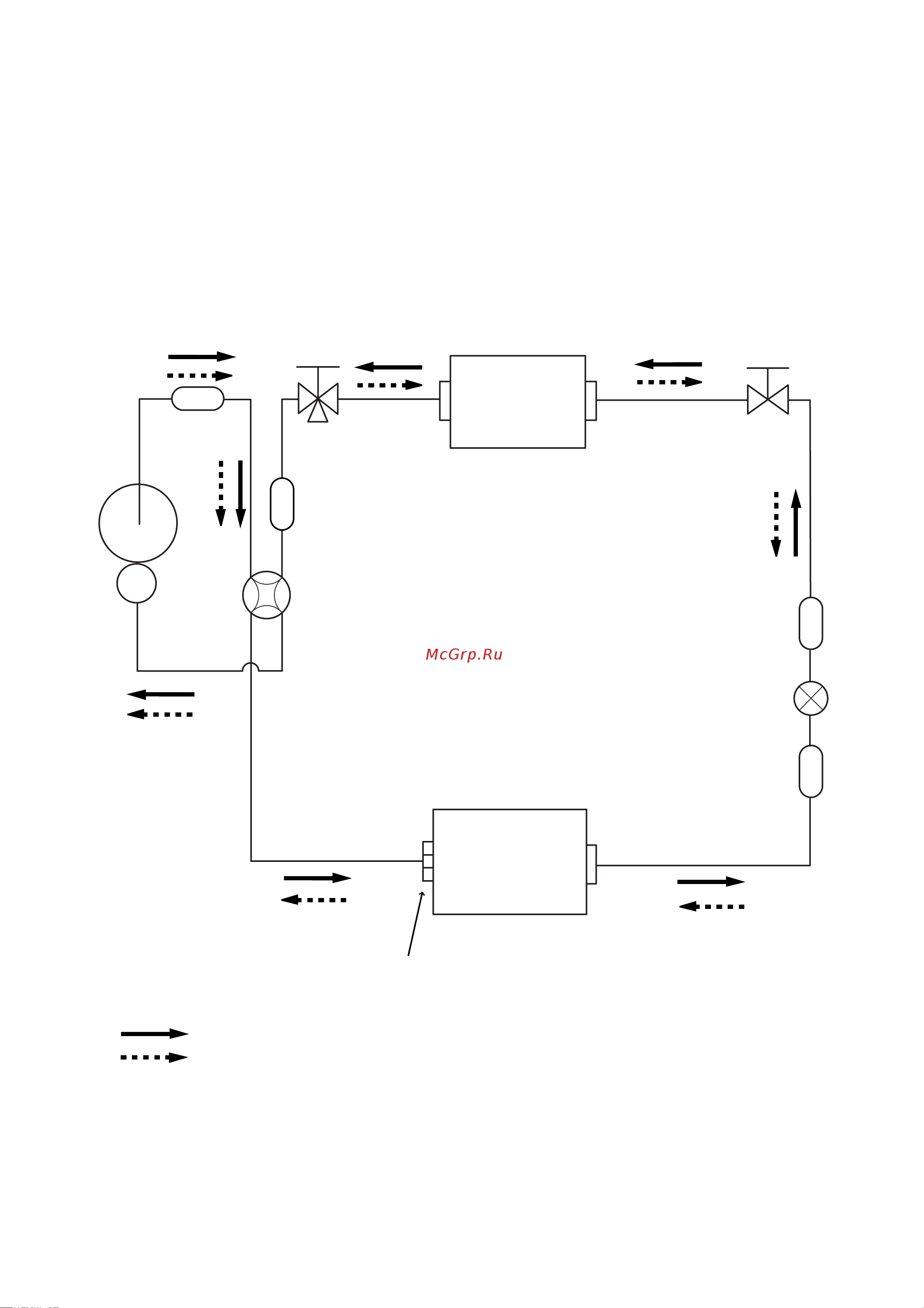 General-Fujitsu ASHB12LDC [4/18] Refrigerant system diagram