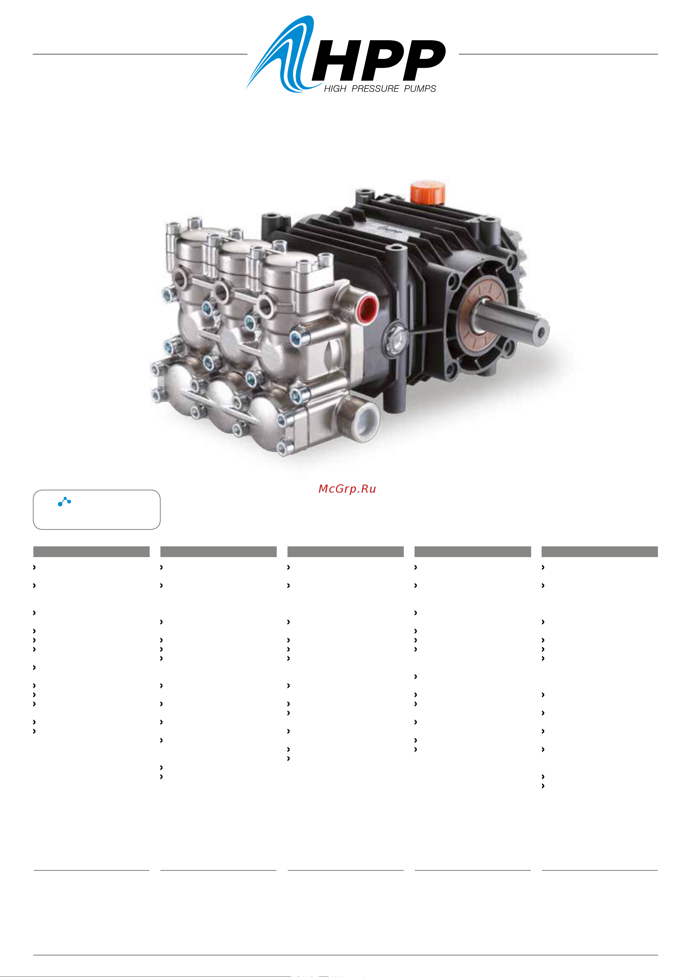 HPP CLW 80/100 (1150 об/мин) Инструкция по эксплуатации онлайн