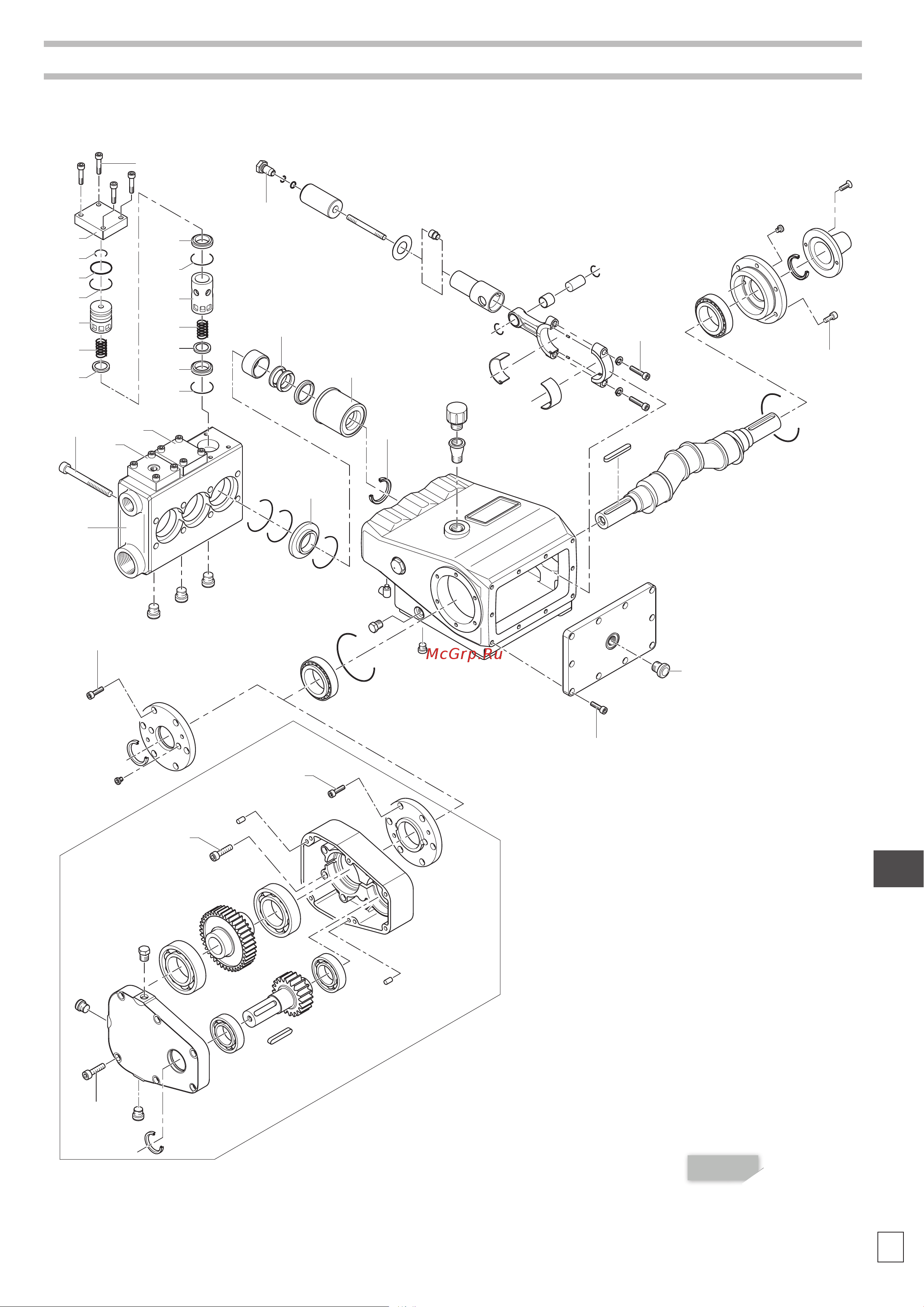 HPP ELR 122/130 (1500об/мин) [139/168] В разобранном виде чертежа