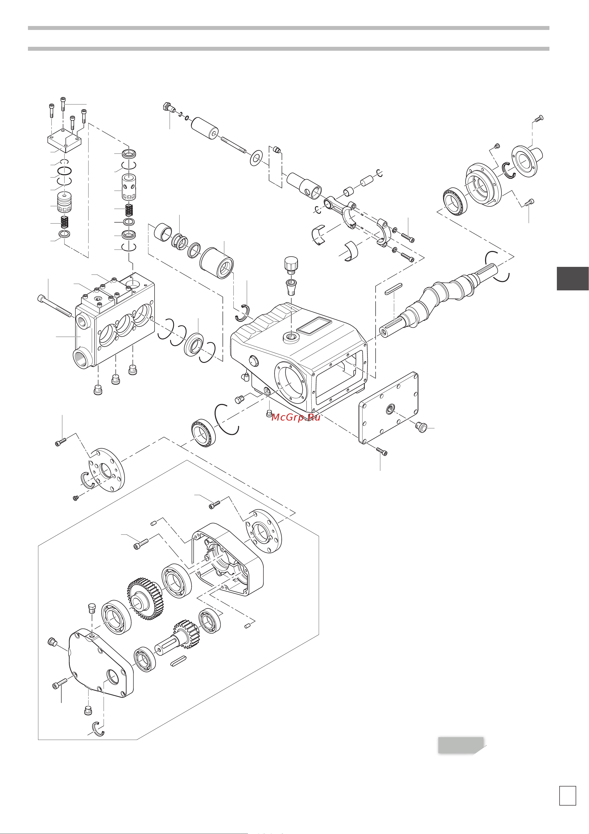 HPP ELR 122/130 (1500об/мин) [47/168] Exploded drawing