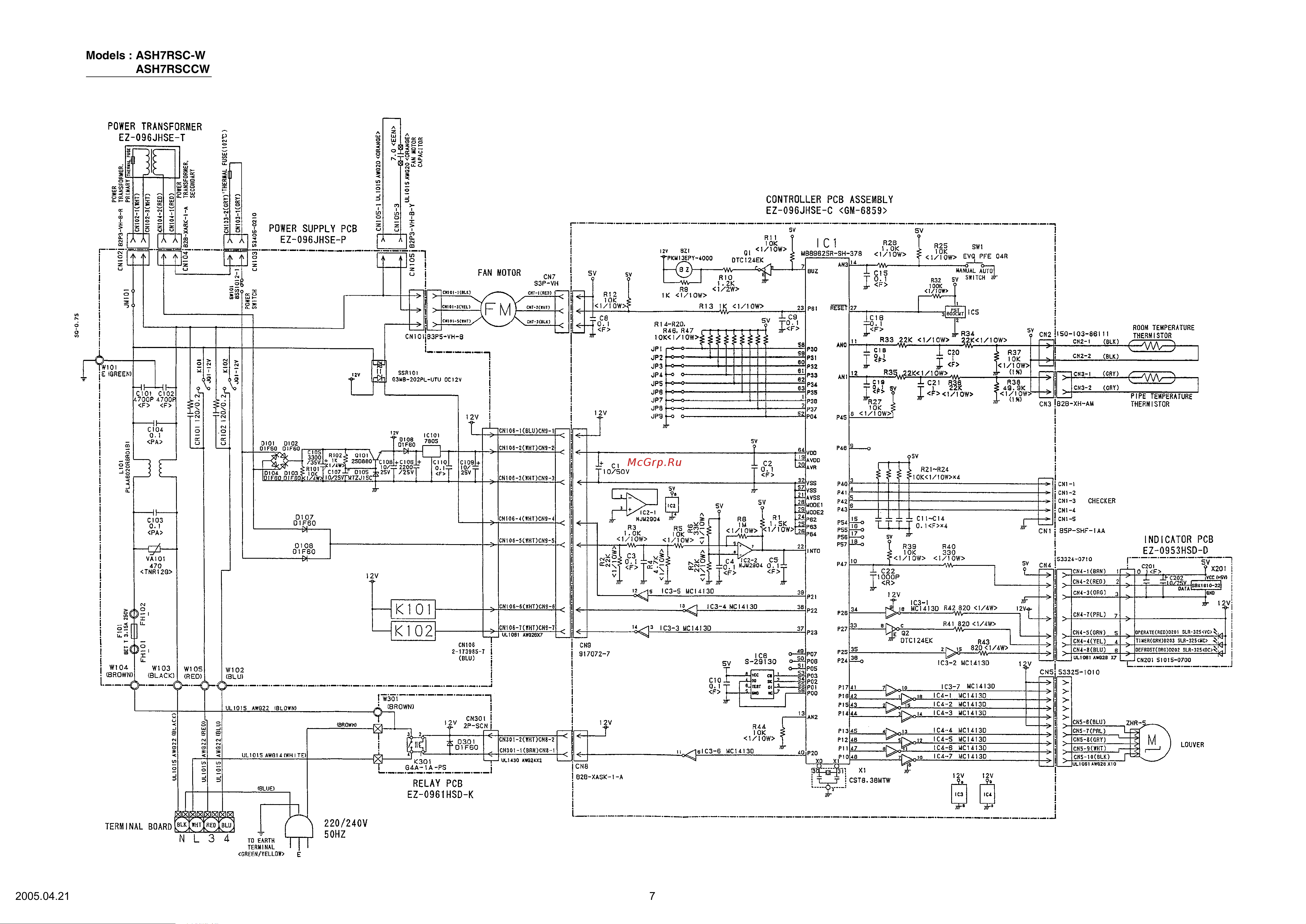 General-Fujitsu AOH7RSCC [8/16] Ash7rsccw