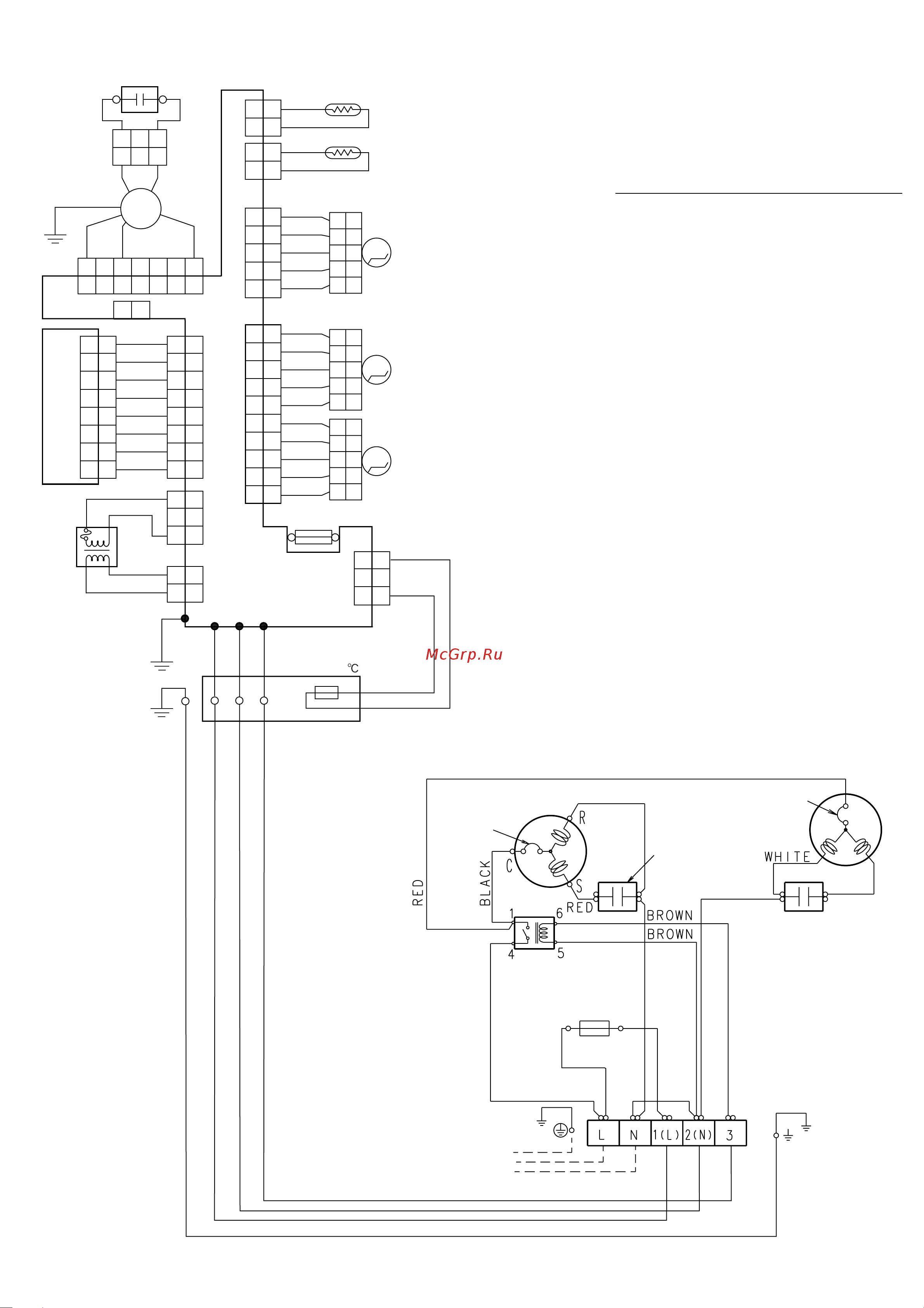 General-Fujitsu AOG18UNBNL [9/40] Circuit diagram