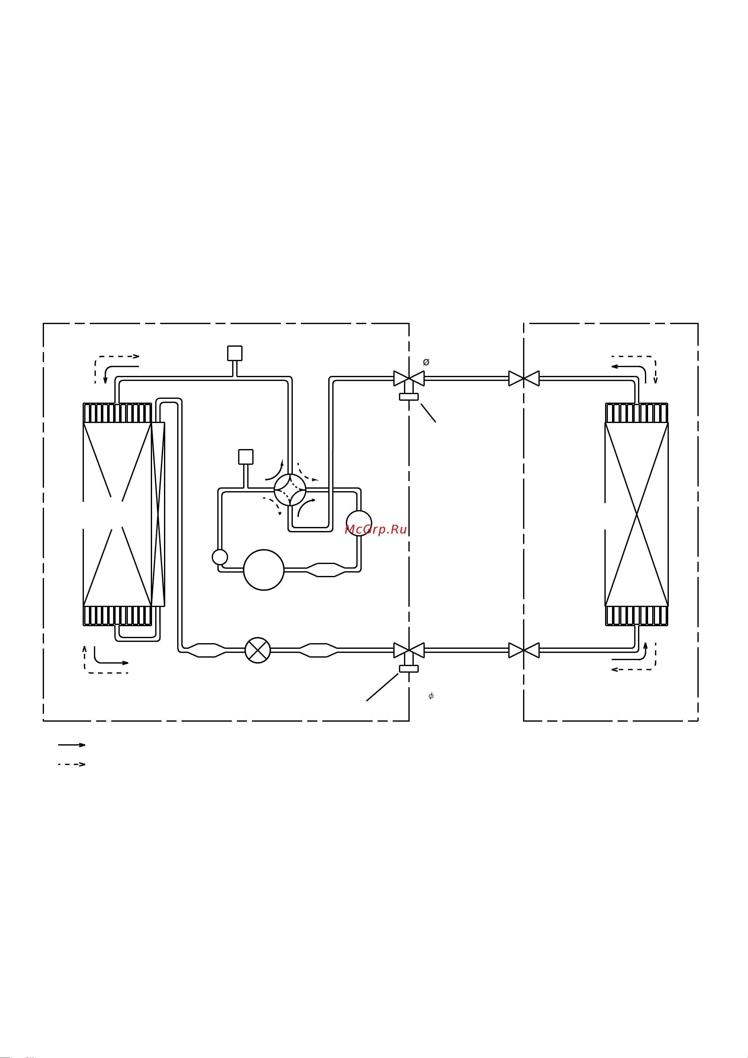 General-Fujitsu AOH45LJAYL [5/22] Refrigerant system diagram