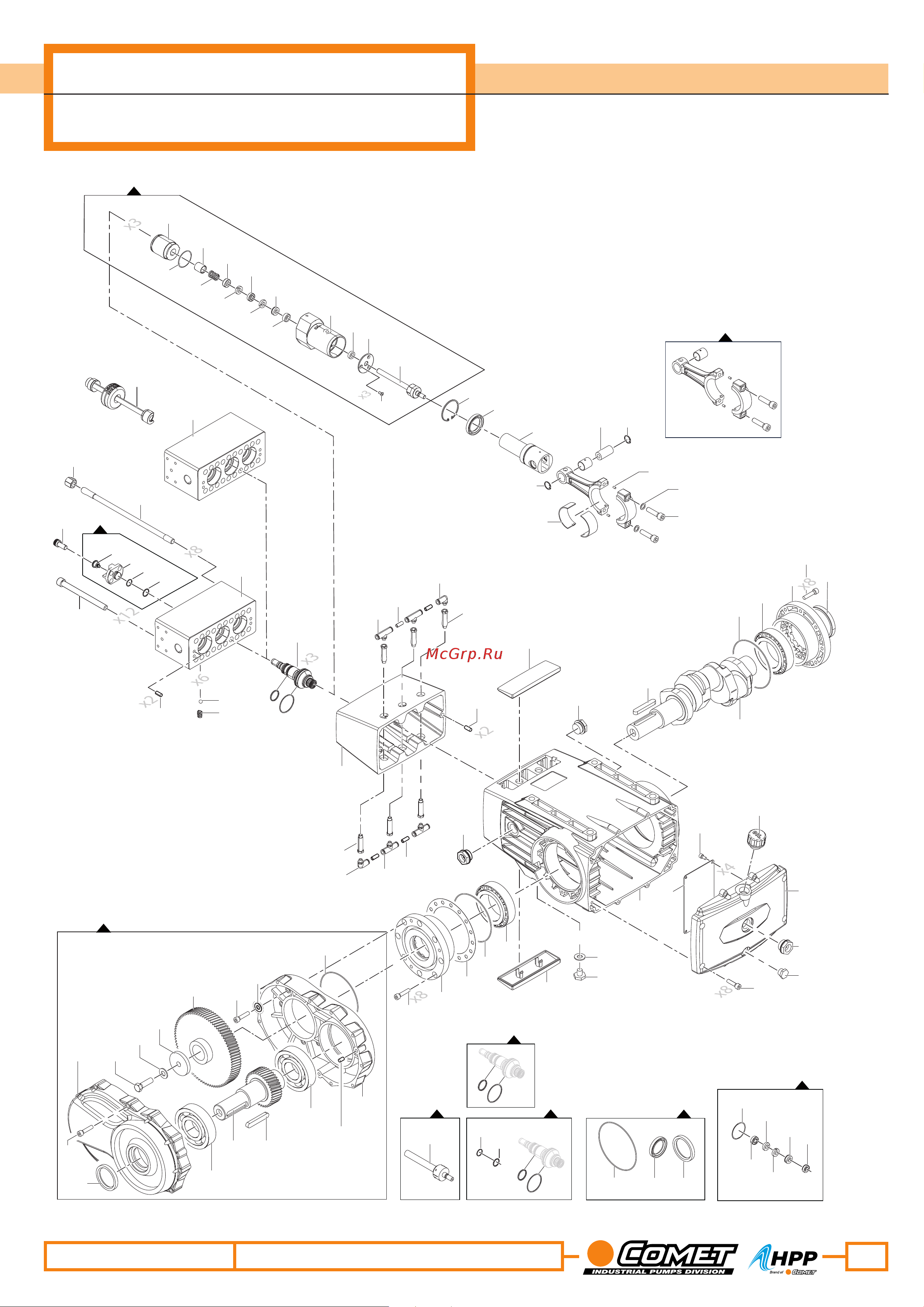 HPP RLR 360/200 (1500 об/мин) Деталировка онлайн