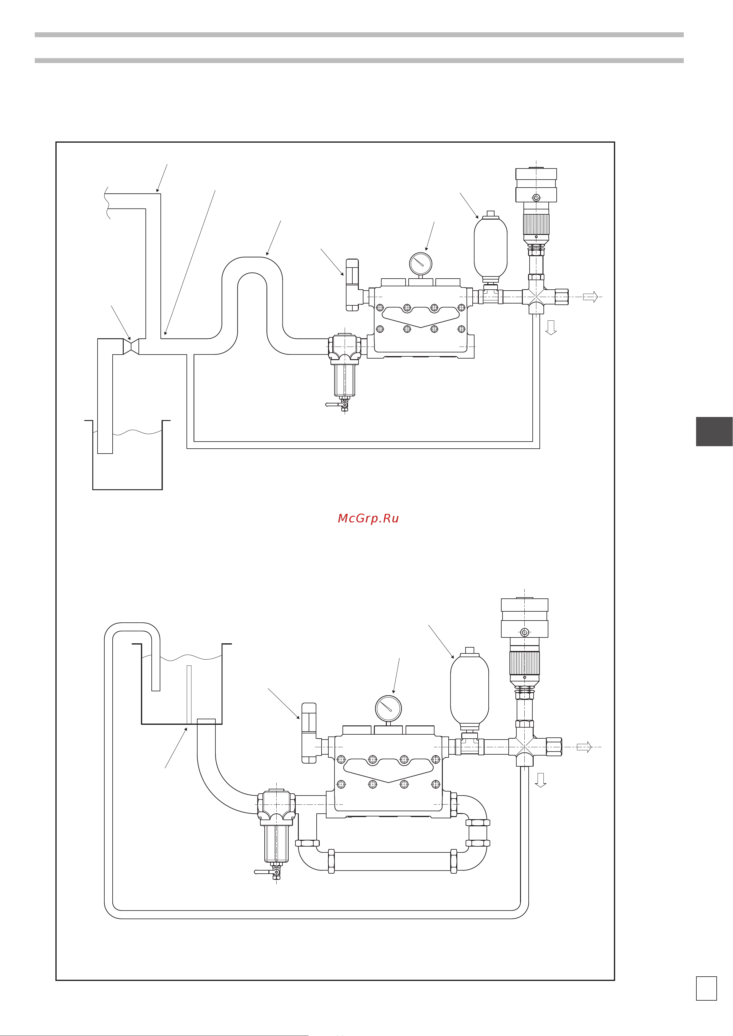 HPP CH 18/500 (1000 об/мин) [25/76] Raccordement hydraulique