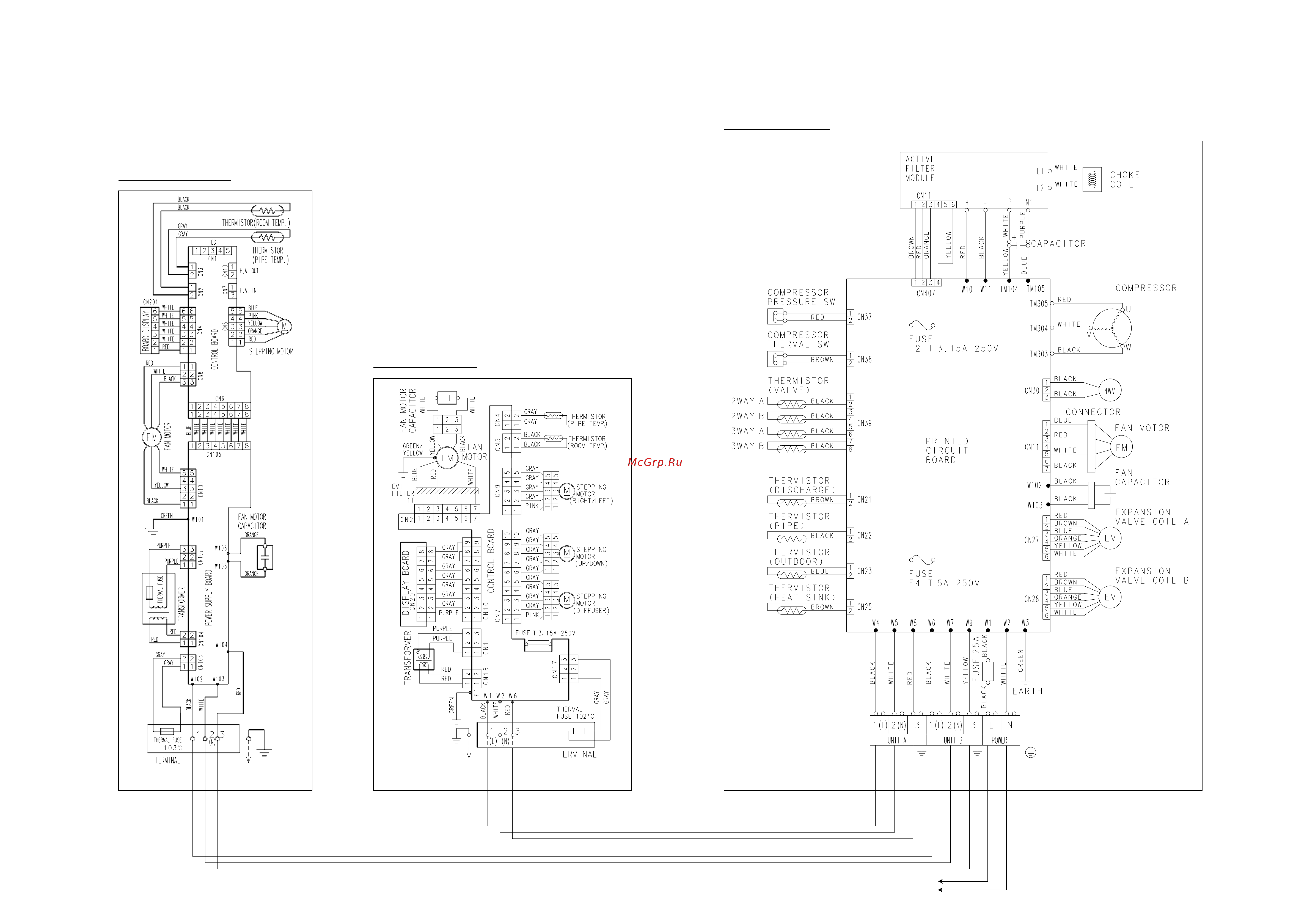 General-Fujitsu ASH12LMACW [8/24] C i r c u i t d i a g r a m