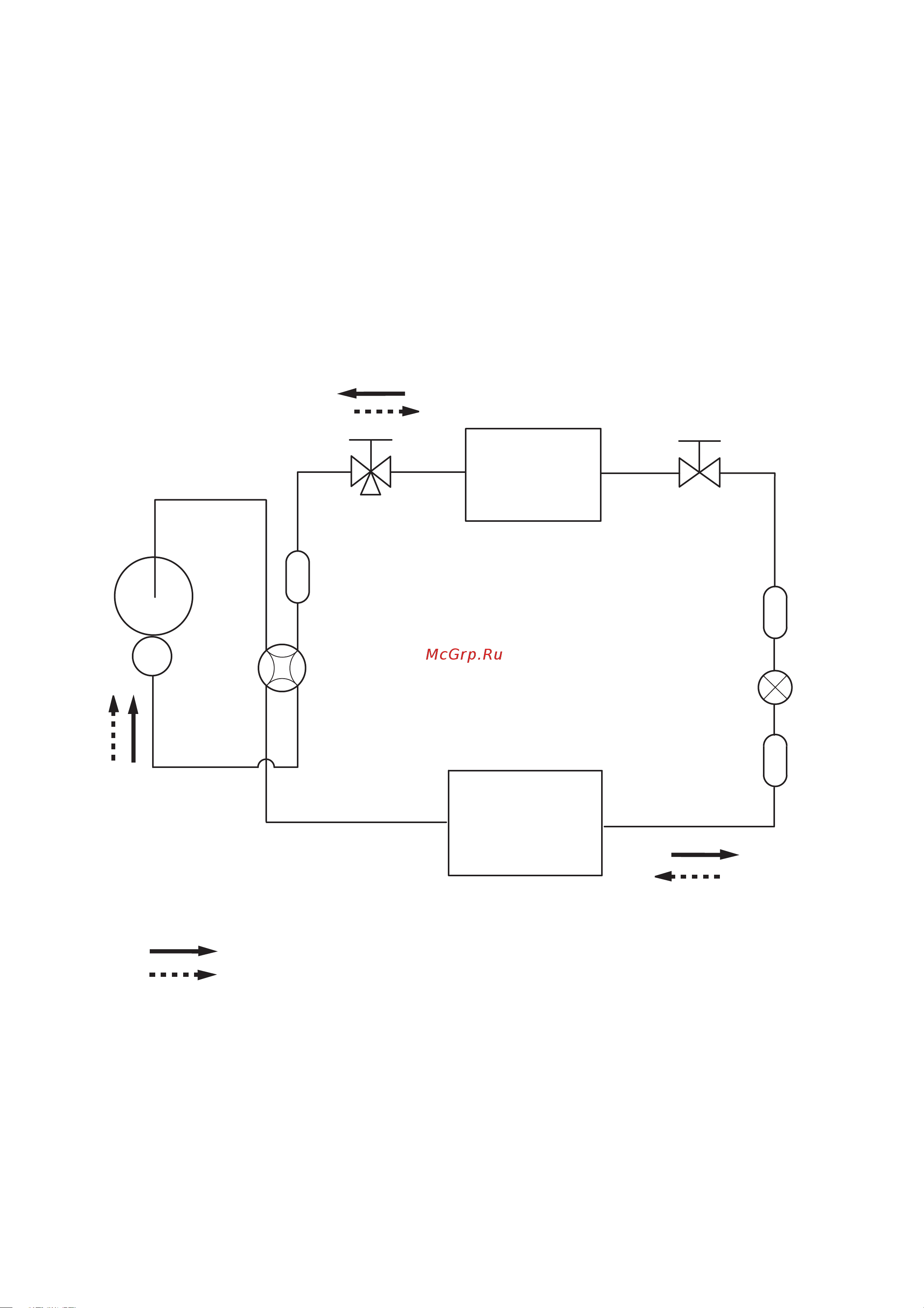 General-Fujitsu ASYG07LECA [4/22] Refrigerant system diagram