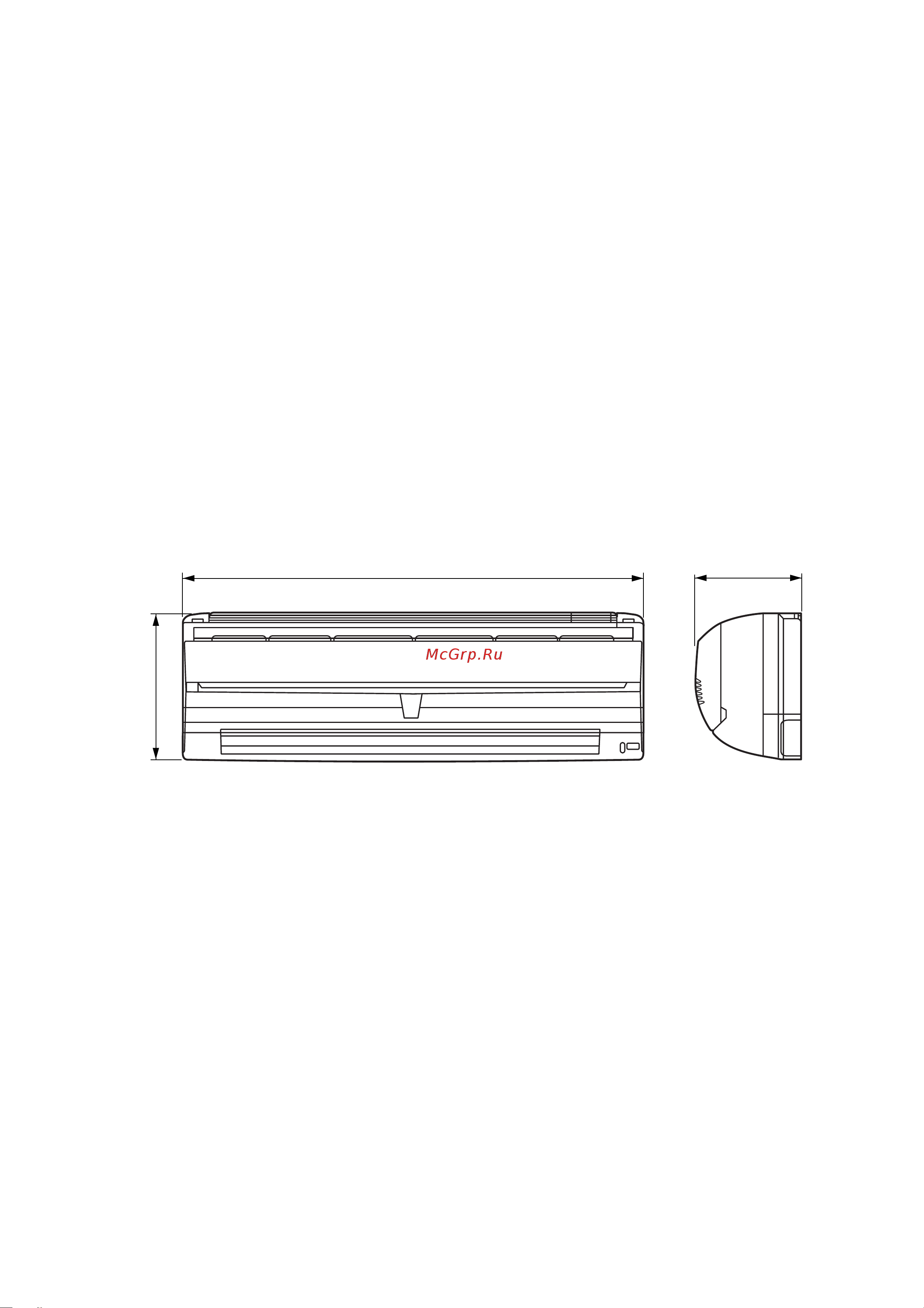 General-Fujitsu AOH24USBV2 [3/27] Outline and dimensions